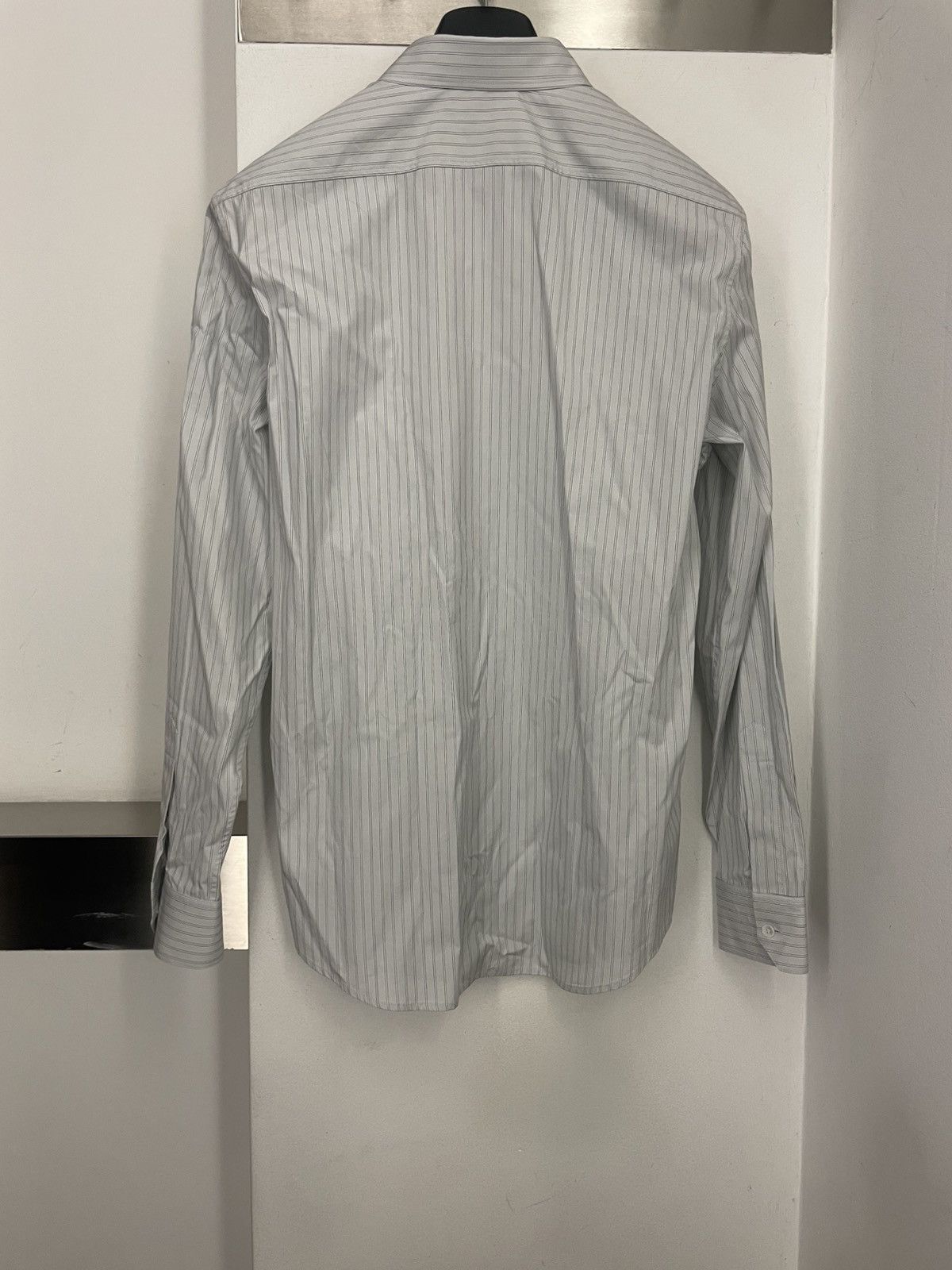 Celine LOOSE SHIRT IN STRIPED COTTON POPLIN Size US L / EU 52-54 / 3 - 6 Thumbnail