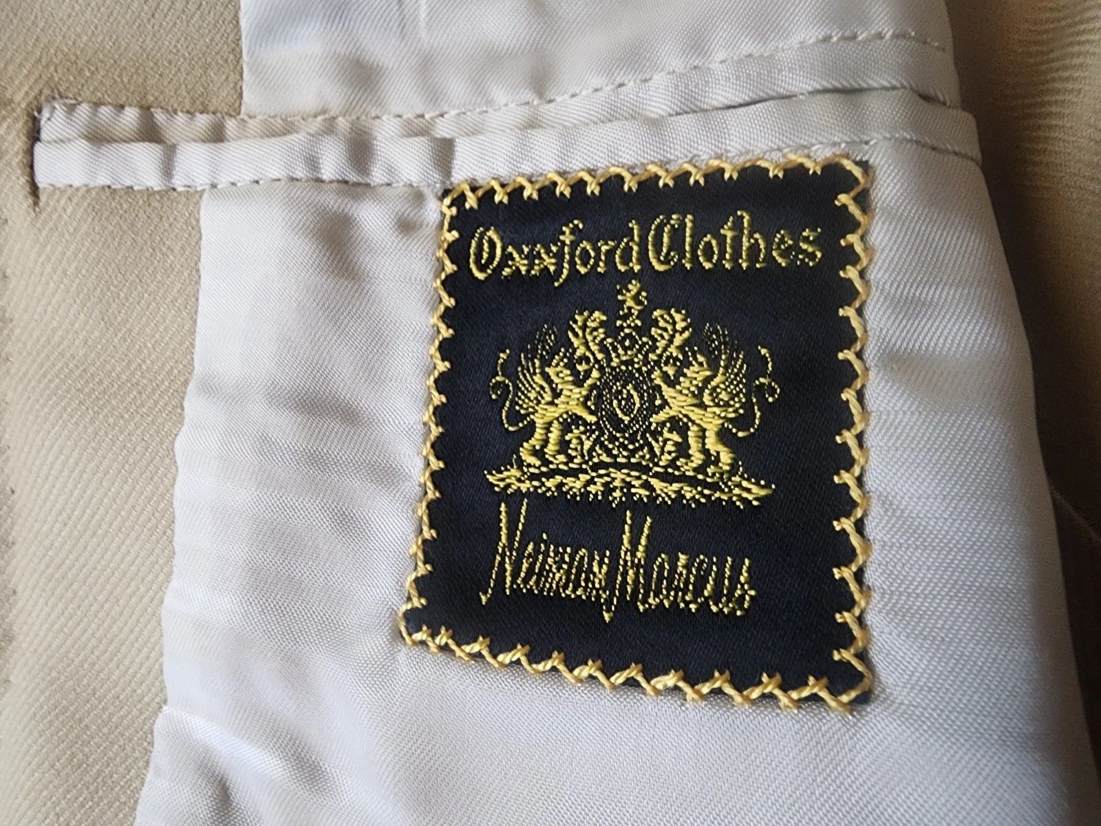 Oxxford Clothes Oxxford Clothes Neiman Marcus 42R Super 150's Blazer Size 42R - 12 Thumbnail