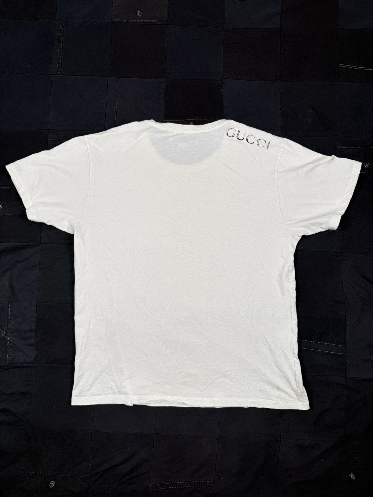 Gucci Logo Stamp Tee Size US XL / EU 56 / 4 - 1 Thumbnail