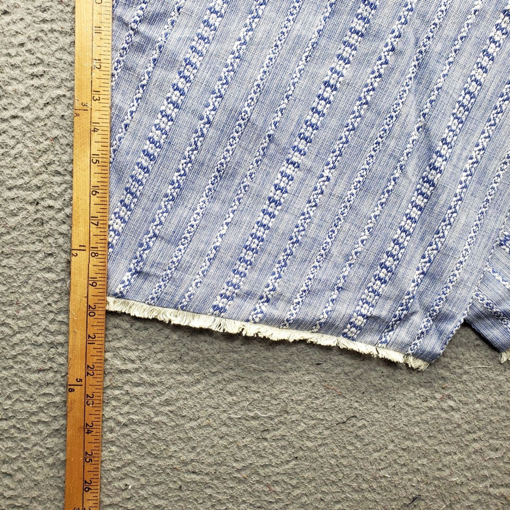 Loft LOFT Wrap Skirt Womens Size 14 Multi Striped Fringed Hem Pleated Back Side Zip Size 36" / US 14 / IT 50 - 3 Thumbnail