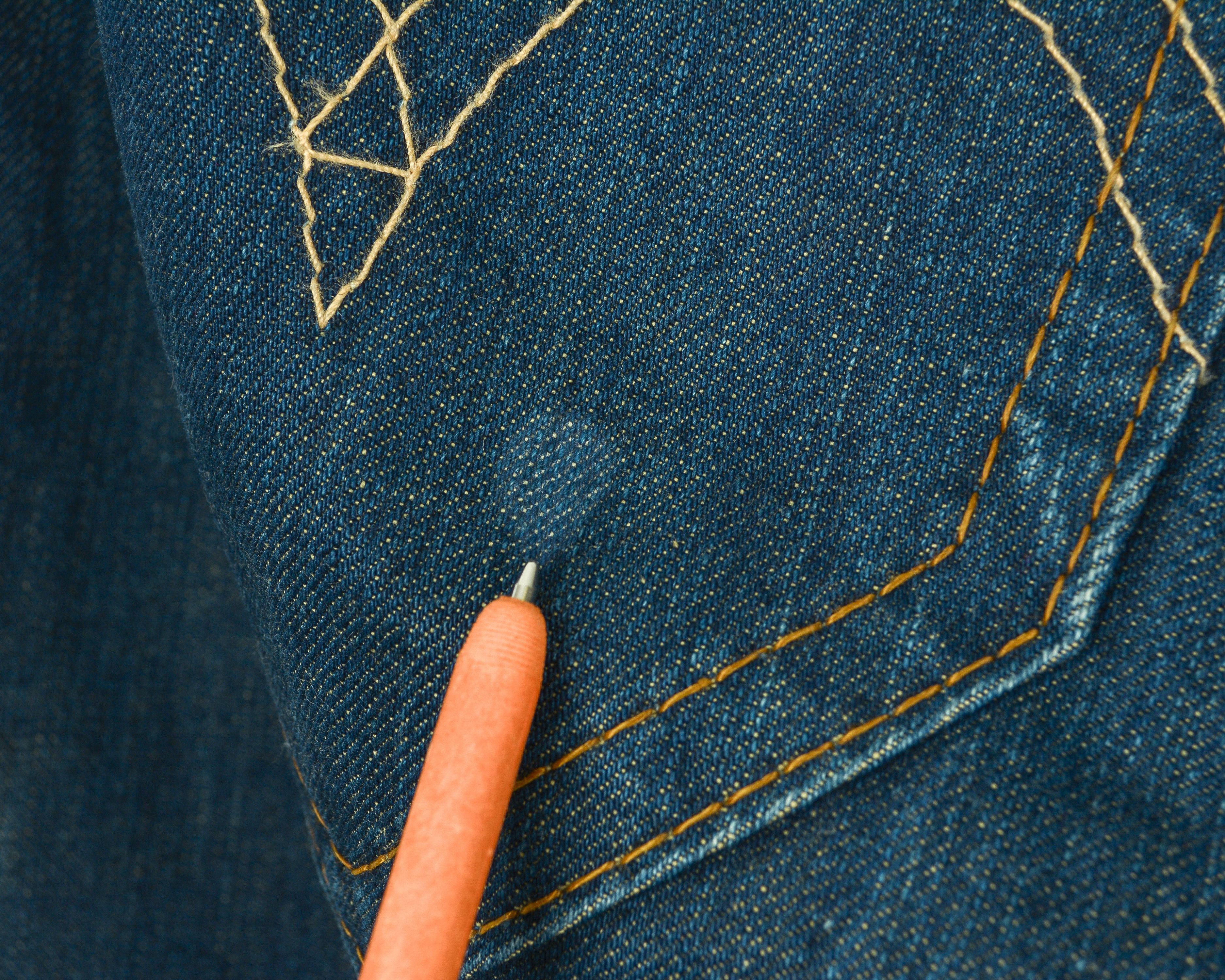 Levi's RED Unwashed Denim 01F F02 W32 L32 Relaxed Jeans Pants Navy Size US 32 / EU 48 - 6 Thumbnail