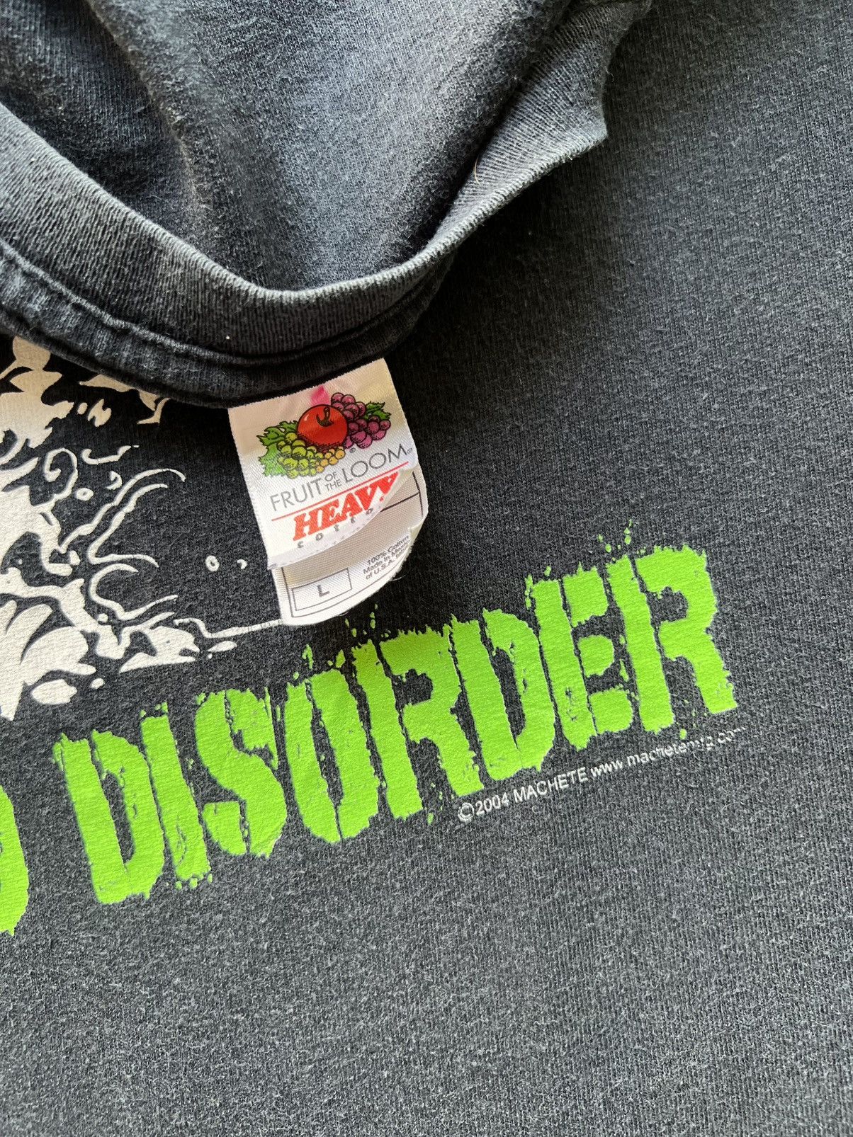 Band Tees × Vintage 2004 The Unseen New World Disorder Band Tee Shirt Tour Punk Size US L / EU 52-54 / 3 - 4 Thumbnail