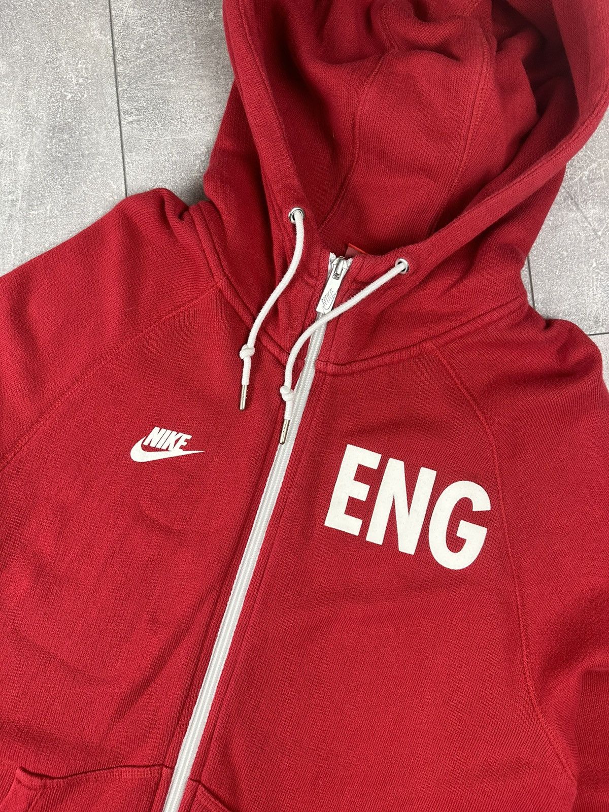 Nike Nike England Mens Soccer Football Zip Up Hoodie Size US M / EU 48-50 / 2 - 7 Thumbnail