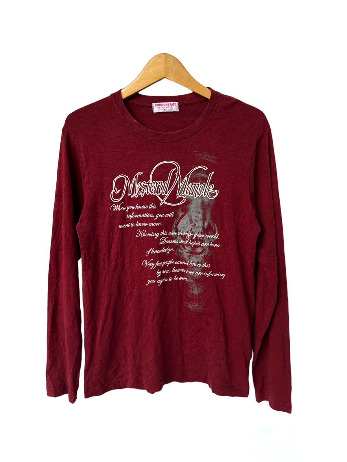Hysteric Glamour Commontage Poem Seditionaries Long sleeve Size US S / EU 44-46 / 1 - 1 Thumbnail