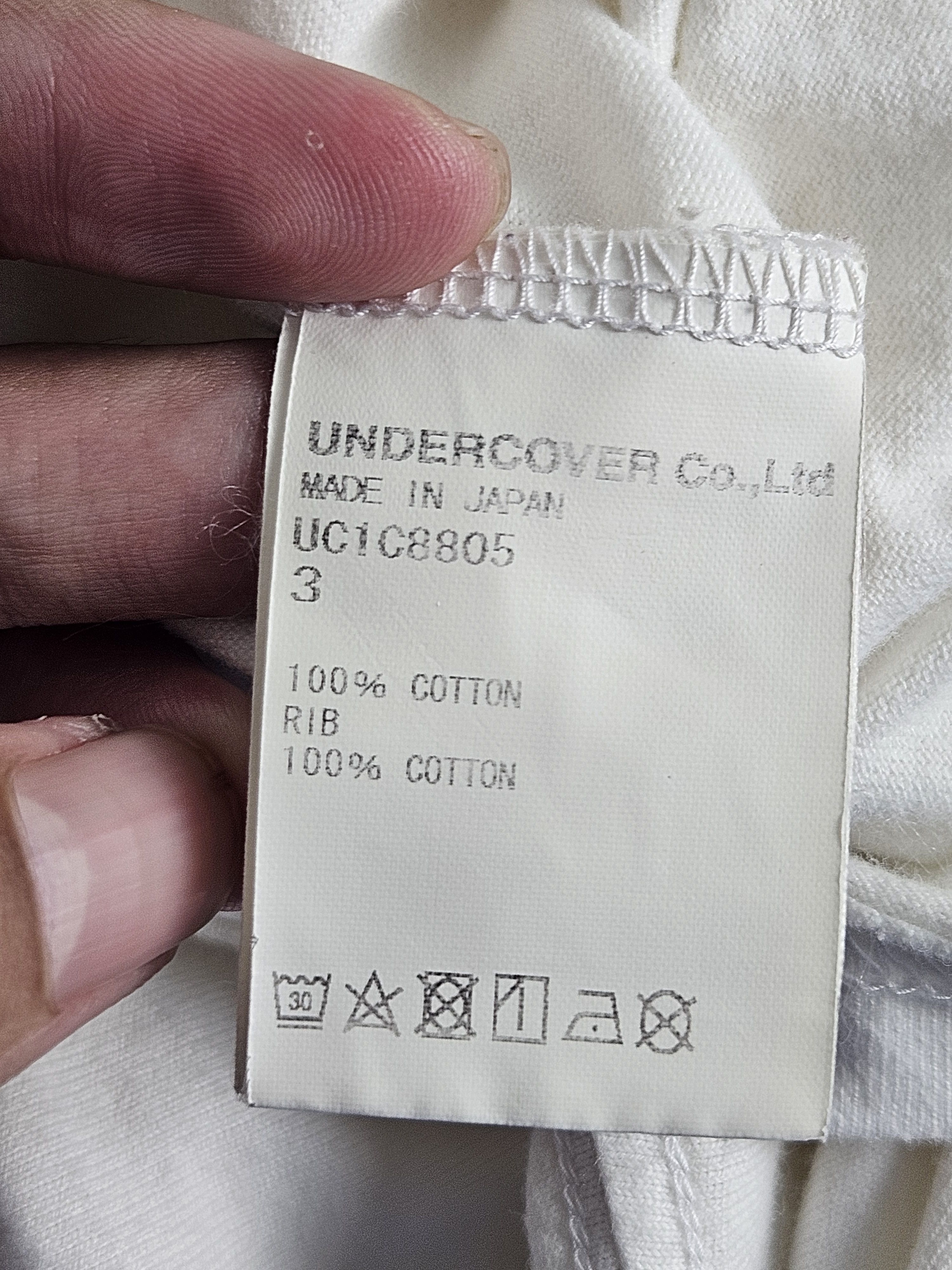 Disney × Undercover Undercover Mickey Mouse tee shirt Size US L / EU 52-54 / 3 - 6 Thumbnail