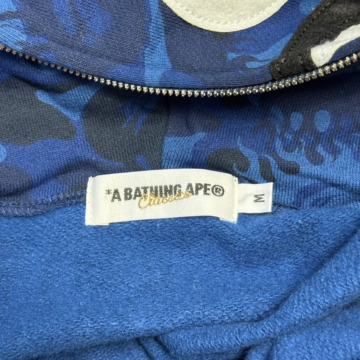 Bape Bape Fire Camo Full Zip Shark Hoodie Size US M / EU 48-50 / 2 - 6 Thumbnail
