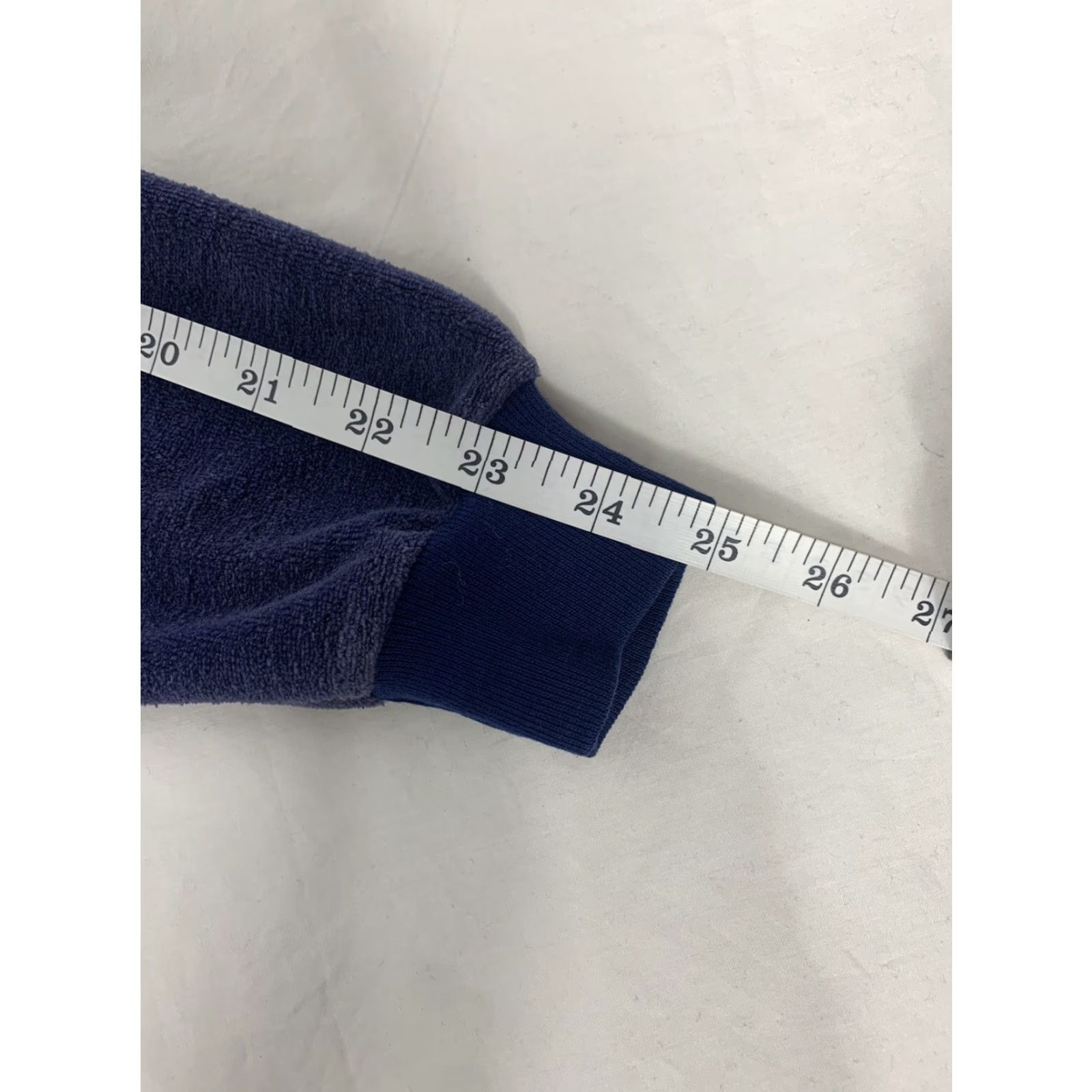 Penn VINTAGE J. C. Penney Sweater Womens Cardigan V-Neck M Blue Knit Acrylic Long Sleeve Designer 90s Womens Size M / US 6-8 / IT 42-44 - 5 Thumbnail