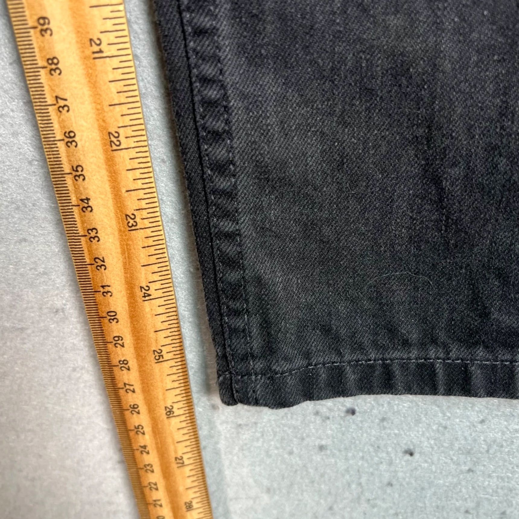 Carhartt Wip Carhartt WIP Page Carrot Ankle Pants Womens Size 25 Black Denim Jeans Size 42" / US 20 - 7 Thumbnail