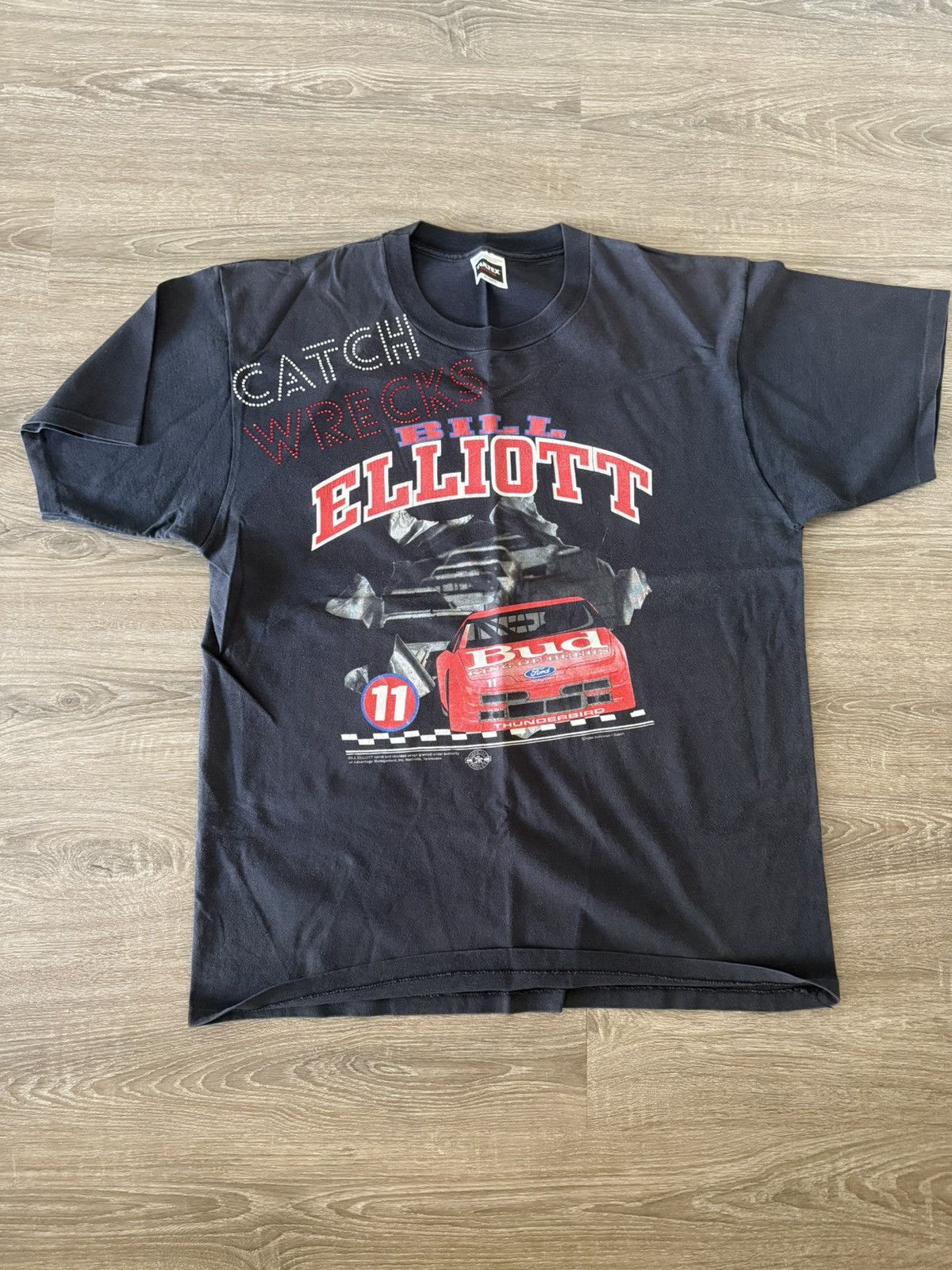 NASCAR Bill Elliot NASCAR vintage tee Size US XL / EU 56 / 4 - 1 Thumbnail