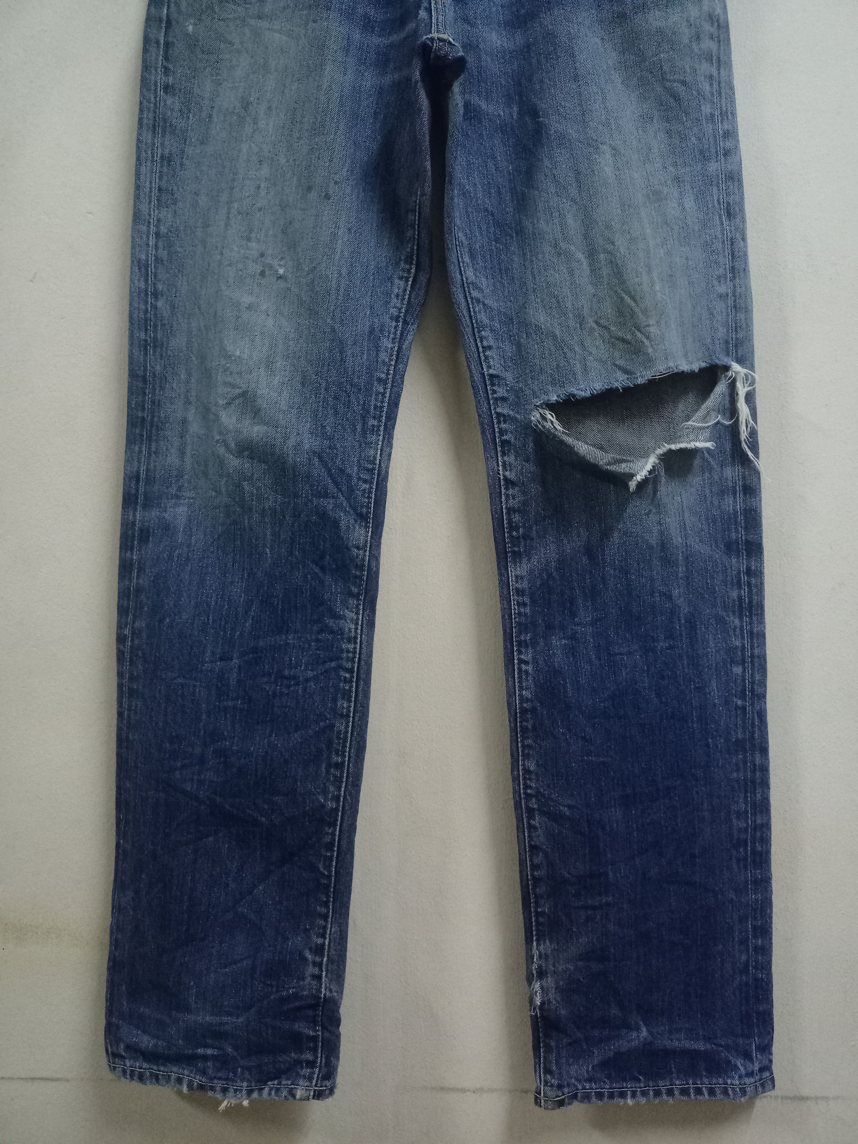 Abercrombie & Fitch Vintage Abercrombie Blue Wash Straight Leg Jeans 32x32 Size US 32 / EU 48 - 6 Thumbnail