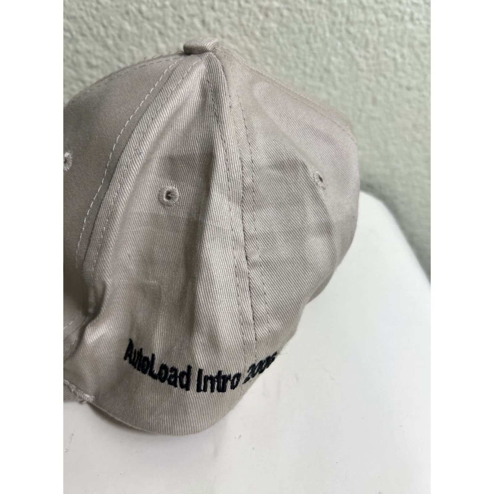 John Deere John Deere Earthmoving Solutions Hat Beige One Size Men Adjustable Strapback Cap Beige Hook Loop Baseball Cap Size ONE SIZE - 6 Thumbnail