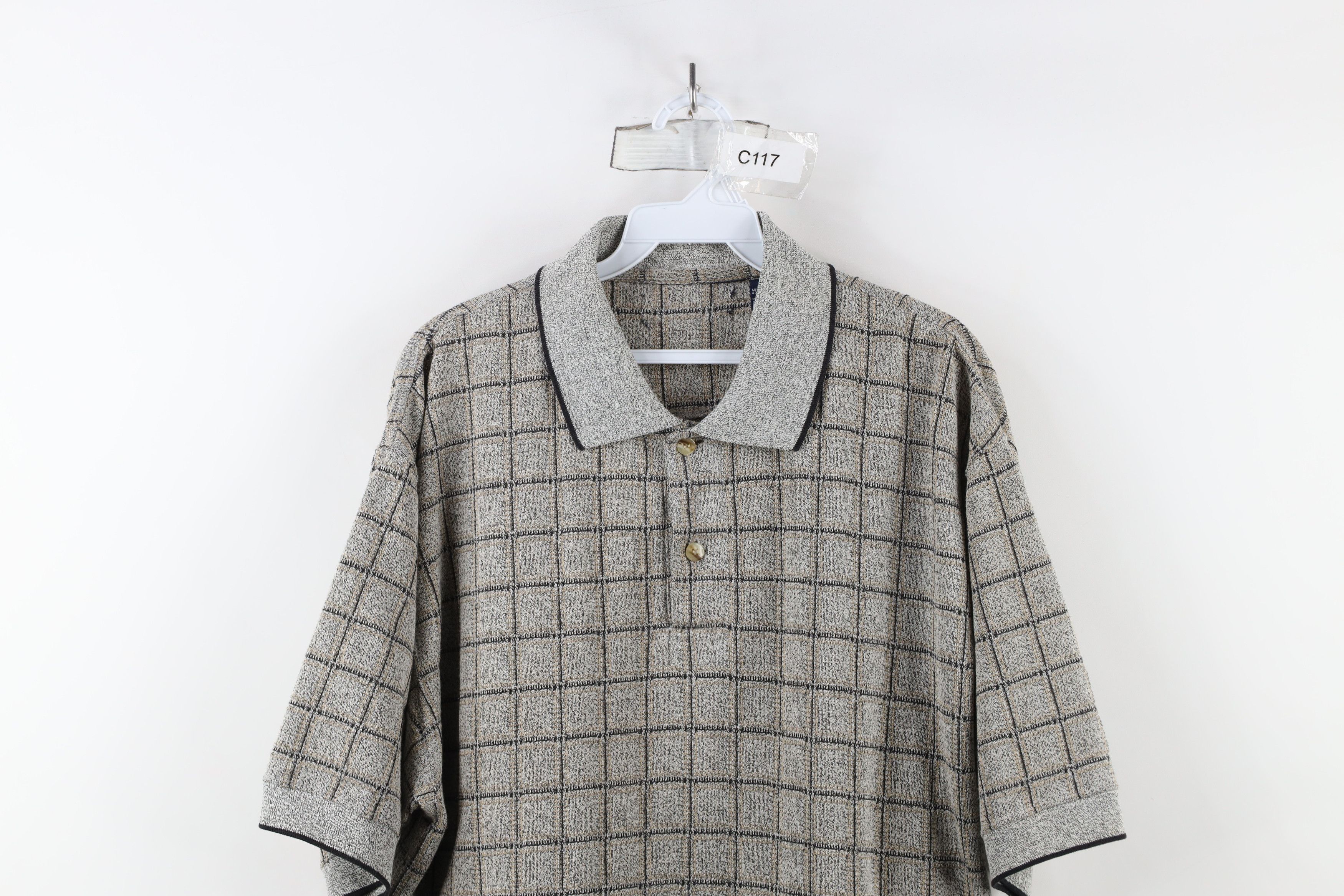 Vintage Vintage 90s Streetwear Short Sleeve Collared Golf Polo Shirt Size US L / EU 52-54 / 3 - 2 Thumbnail