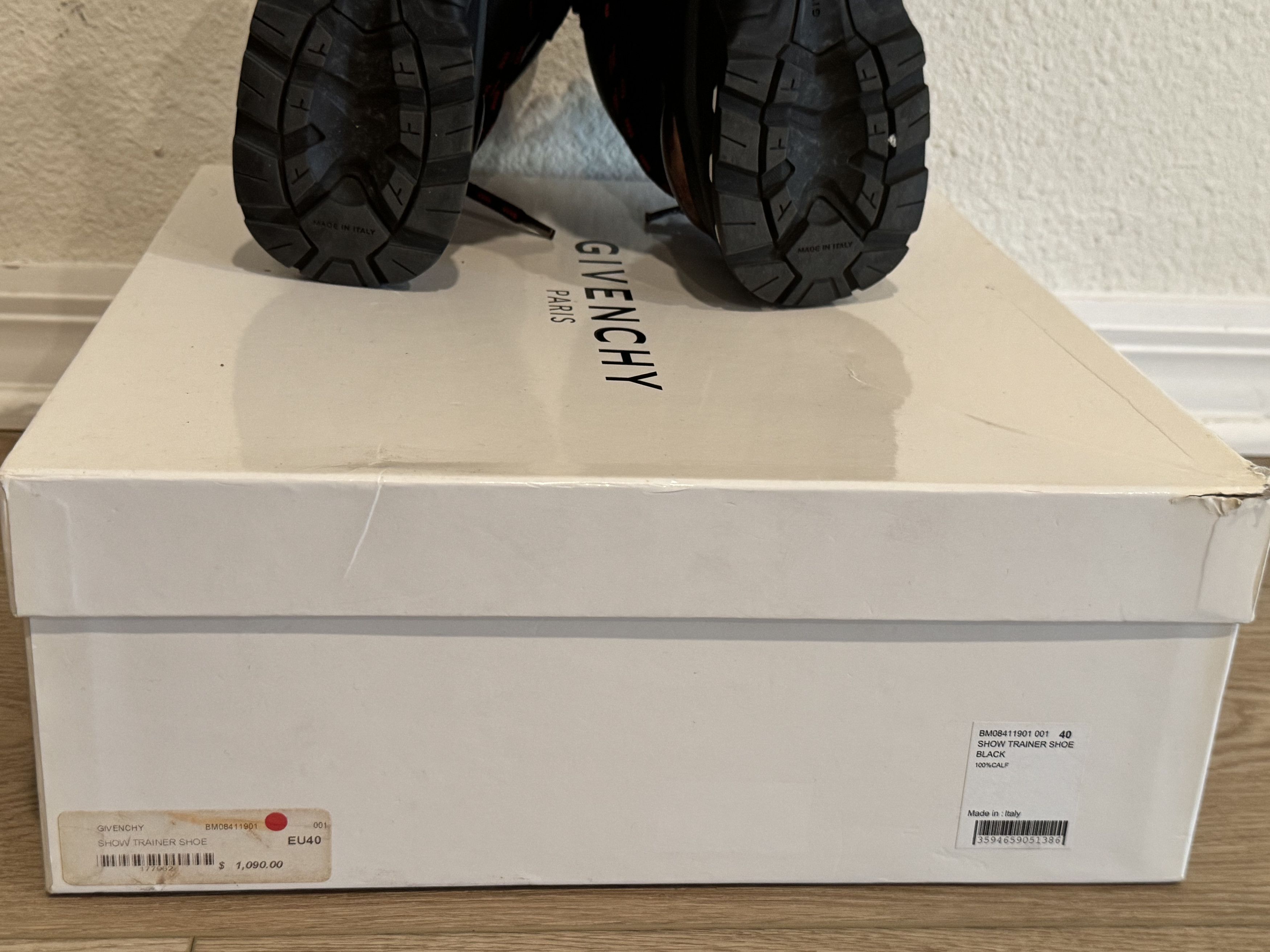 Givenchy GIVENCHY RICCARDO TISCI TRAINER BOOTS Size US 7 / EU 40 - 7 Thumbnail