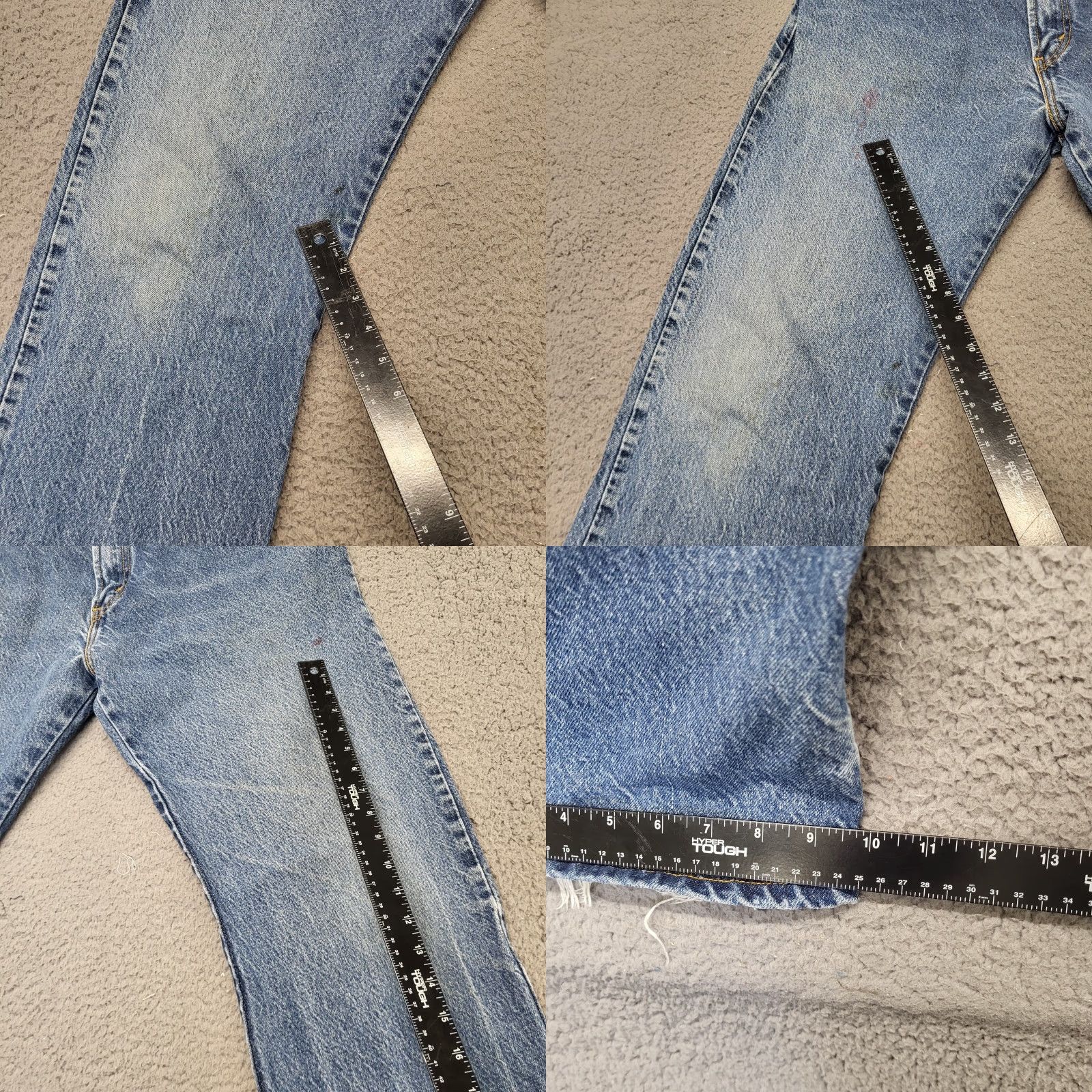 Levi's VINTAGE Levi's Jeans 517 Mens 38x34 Blue Denim Made in Mexico 20517-0217 *READ* Size US 38 / EU 54 - 8 Thumbnail