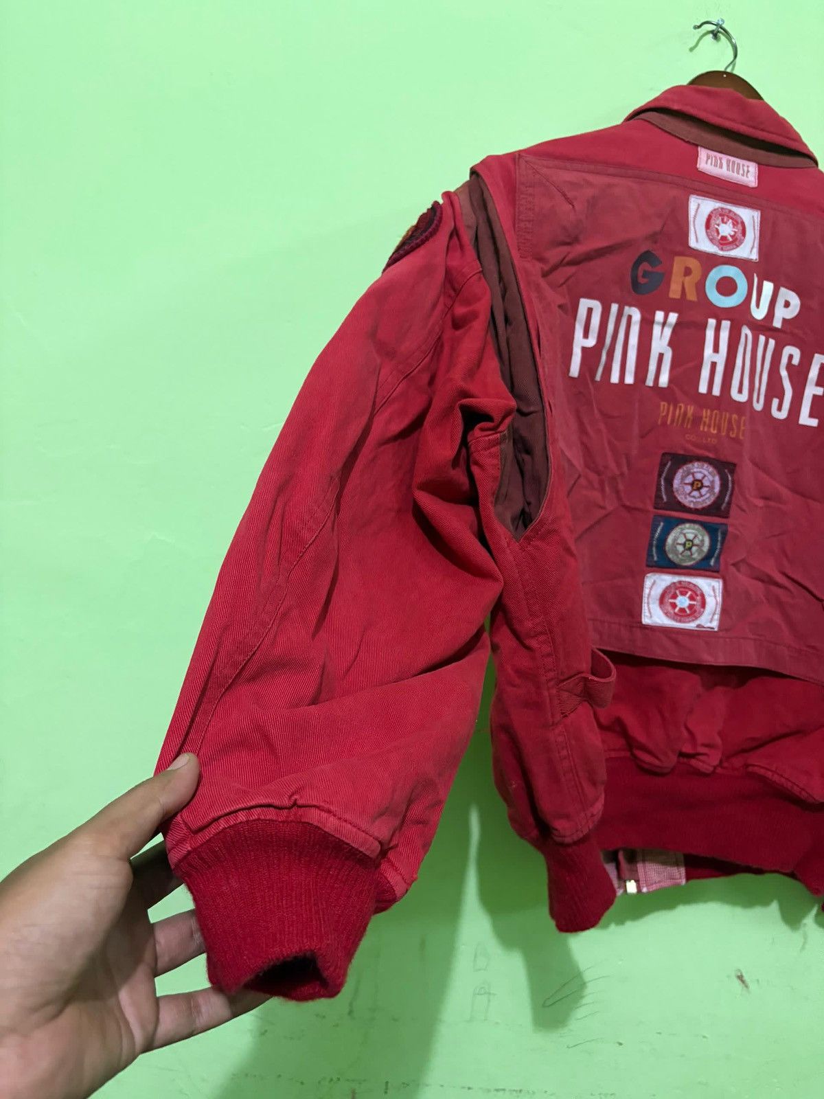 Pink House Vintage Pink House MA-1 Bomber Jacket Design Group Pinkhouse Size US M / EU 48-50 / 2 - 8 Thumbnail