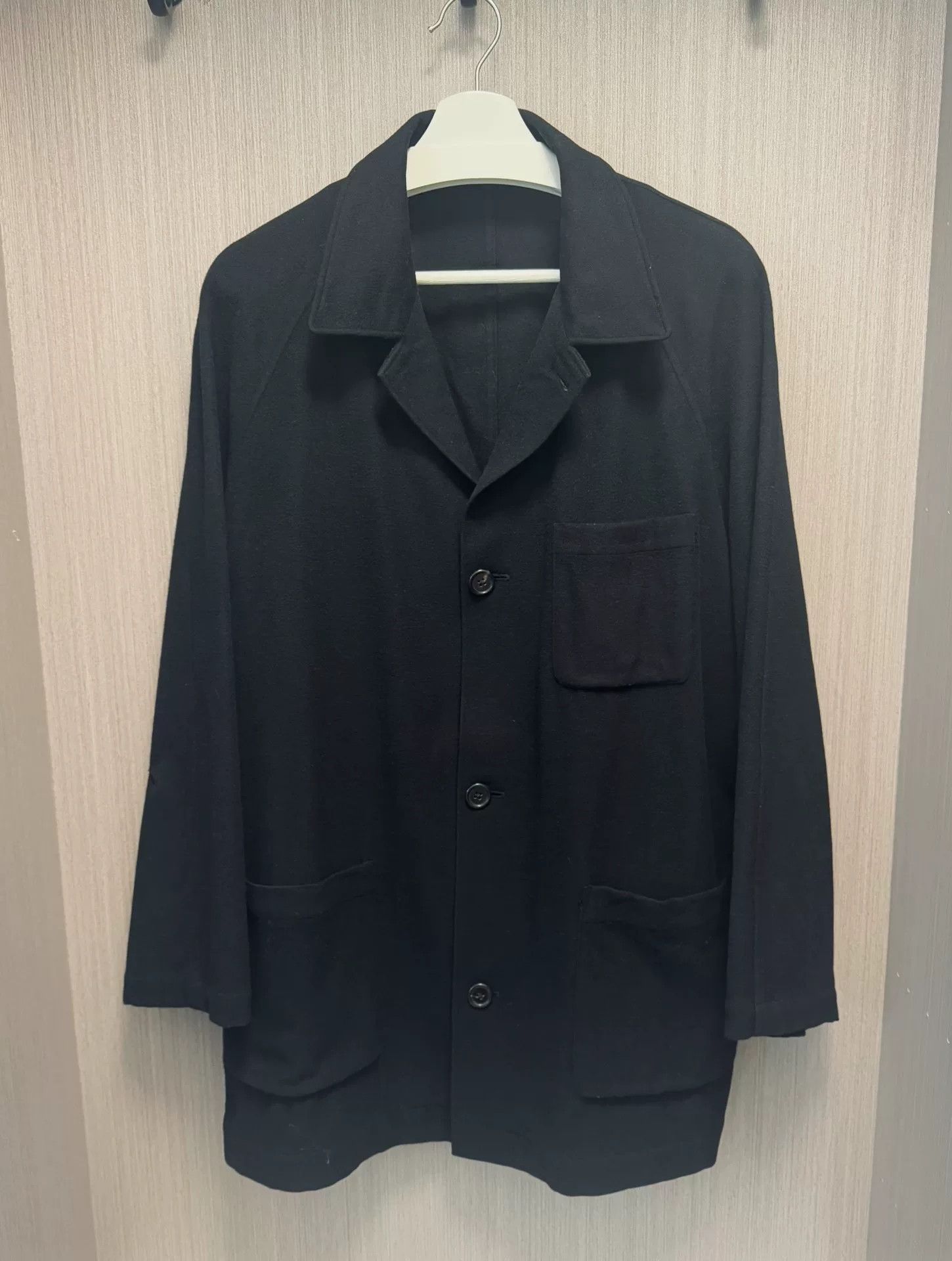 Yohji Yamamoto Yohji Yamamoto Wool Work Jacket Size US M / EU 48-50 / 2 - 1 Thumbnail
