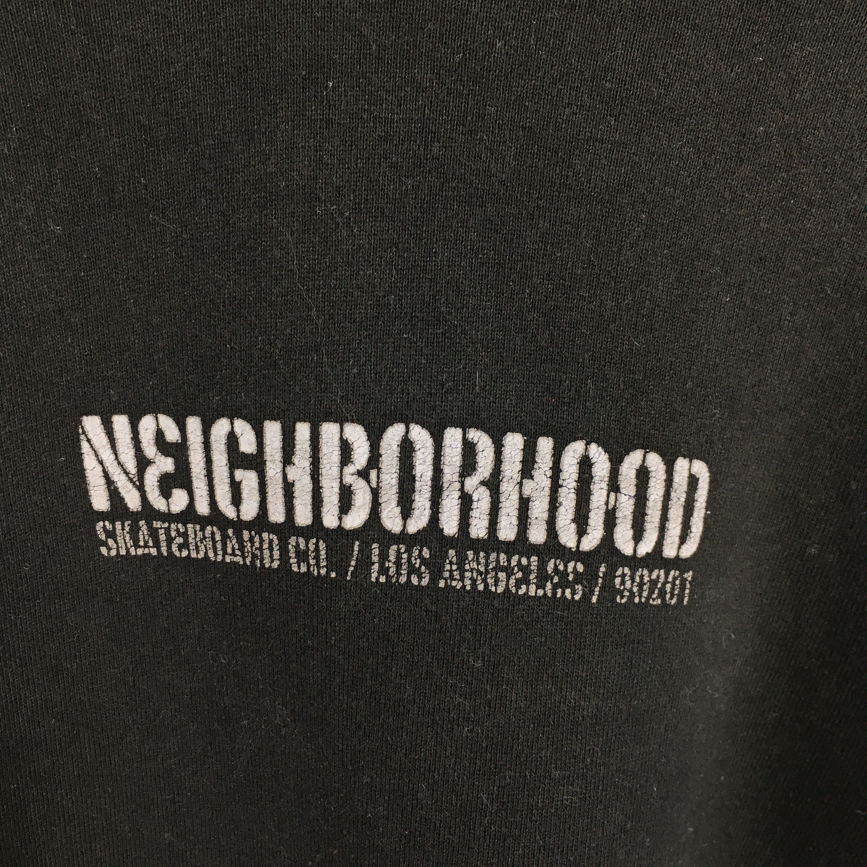 Japanese Brand Vintage 90s Neighborhood Japan Hoodie Sweatshirt Large Size US L / EU 52-54 / 3 - 4 Thumbnail