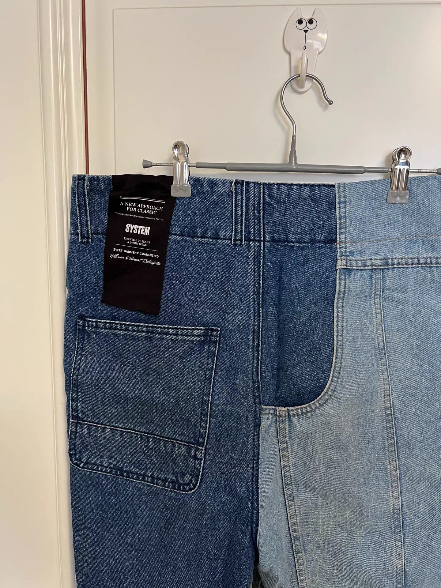 System System Paneled Two-In-One Jeans K9 Size US 34 / EU 50 - 4 Thumbnail