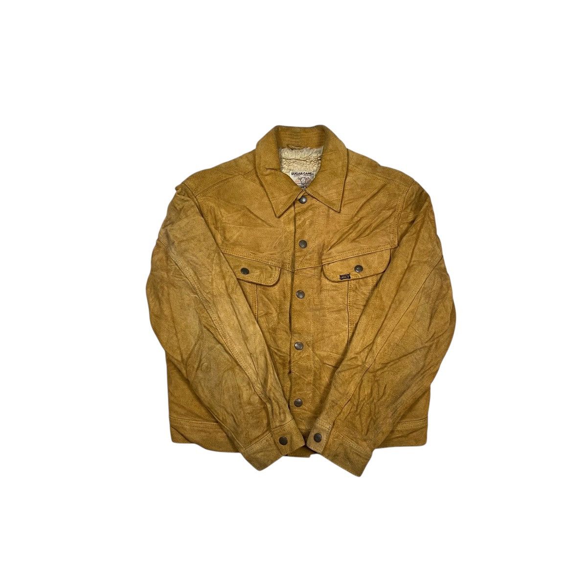 Lee × Sugar Cane Vintage Sugarcane Riders Western Wear Leather Suede Jacket Size US M / EU 48-50 / 2 - 7 Thumbnail