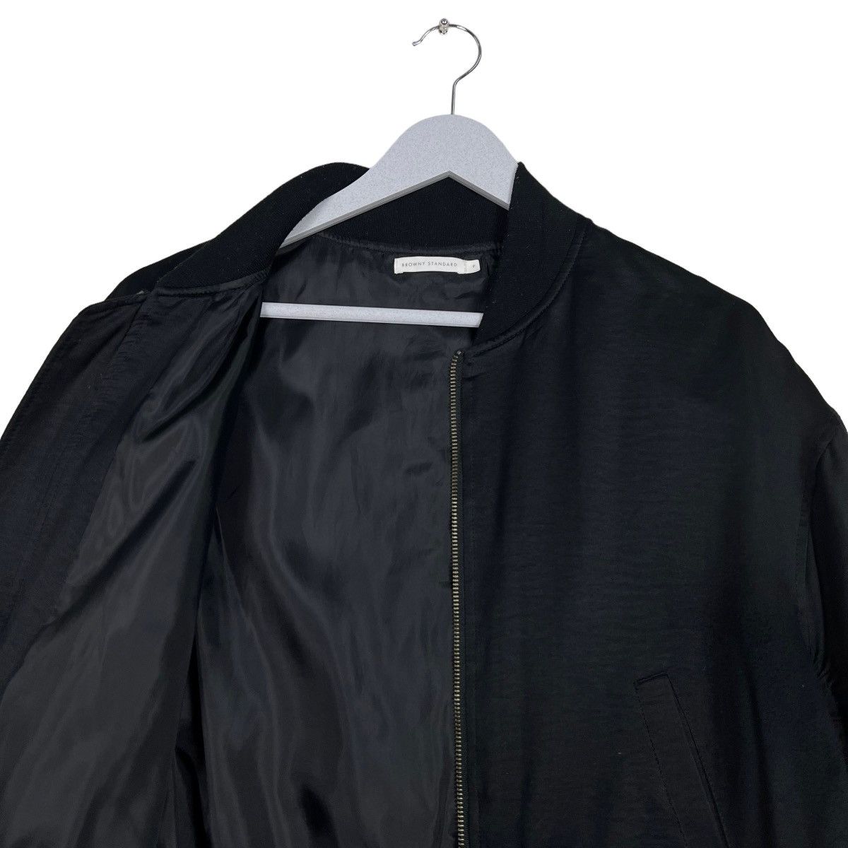 Japanese Brand 🔥 BROWNY CROPPED BOMBER JACKET Size US M / EU 48-50 / 2 - 10 Thumbnail