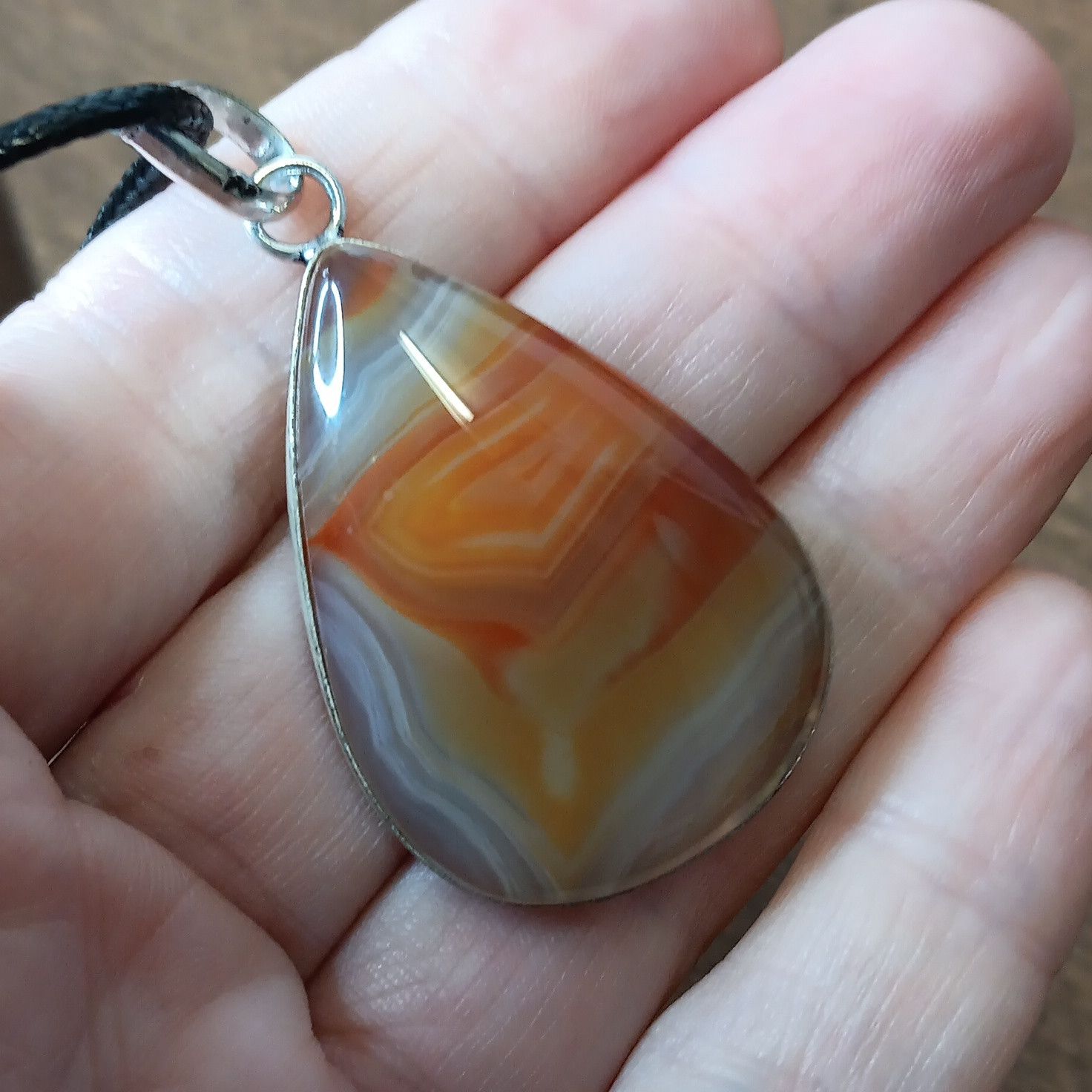 Other Sardonyx gemstone pendant necklace Size ONE SIZE - 5 Thumbnail
