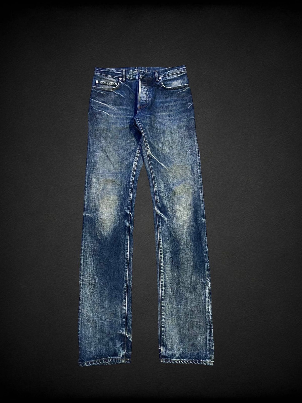 Dior Dior homme SS10 fuel to fire denim | Grailed