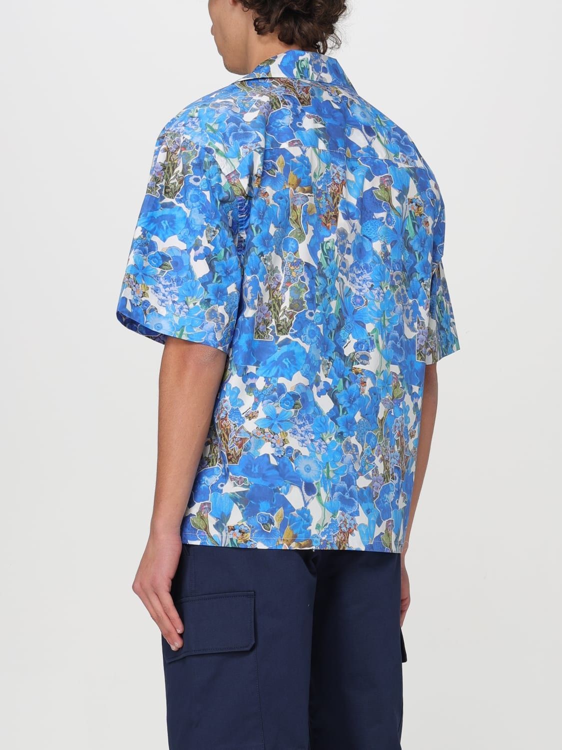 Marni oc11z0525 Poplin Bowling Shirt in Multicolor Size US L / EU 52-54 / 3 - 5 Thumbnail