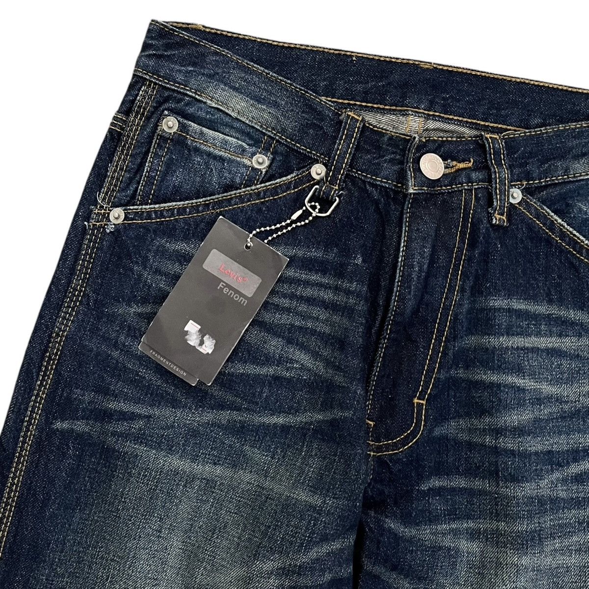 Fragment Design × Hiroshi Fujiwara × Levi's Levi’s Fenom X Fragment Design Carpenter Pants Size US 29 - 5 Thumbnail