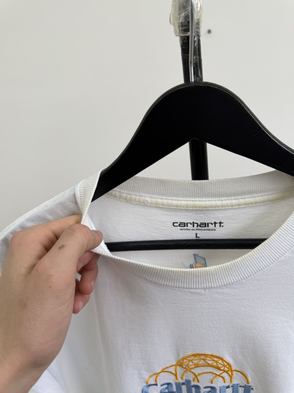 Carhartt Vintage Carhartt 90s Detroit T-Shirt Y2K Band Tees Size US L / EU 52-54 / 3 - 8 Thumbnail