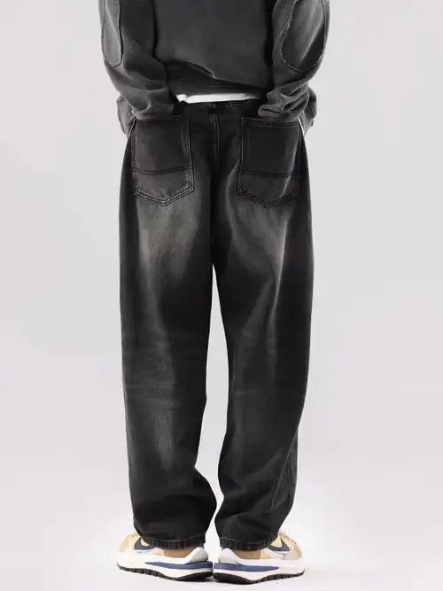 Japanese Brand Kimura x Hioki Vintage street washed and worn loose jeans Size US 32 / EU 48 - 5 Thumbnail