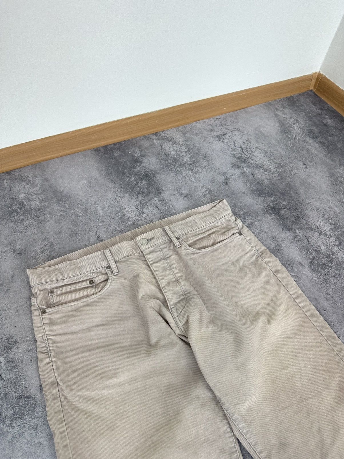Helmut Lang Vintage Helmut Lang 2000's Archival Designer Corduroy Pants Size US 36 / EU 52 - 5 Thumbnail