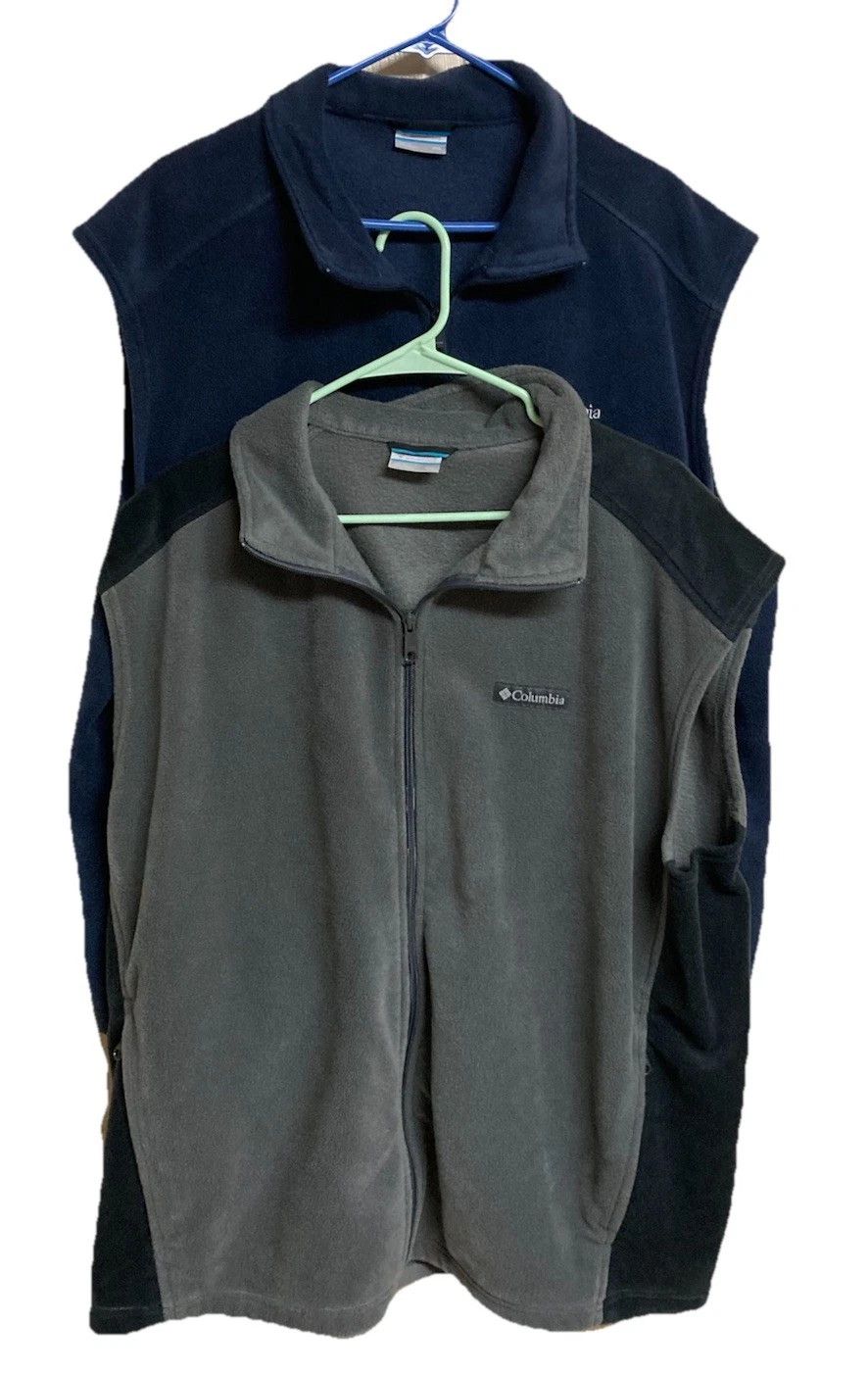 Columbia Columbia Steens Mountain Fleece Vest Size 2XL BUNDLE OF 2 Size US XXL / EU 58 / 5 - 1 Thumbnail