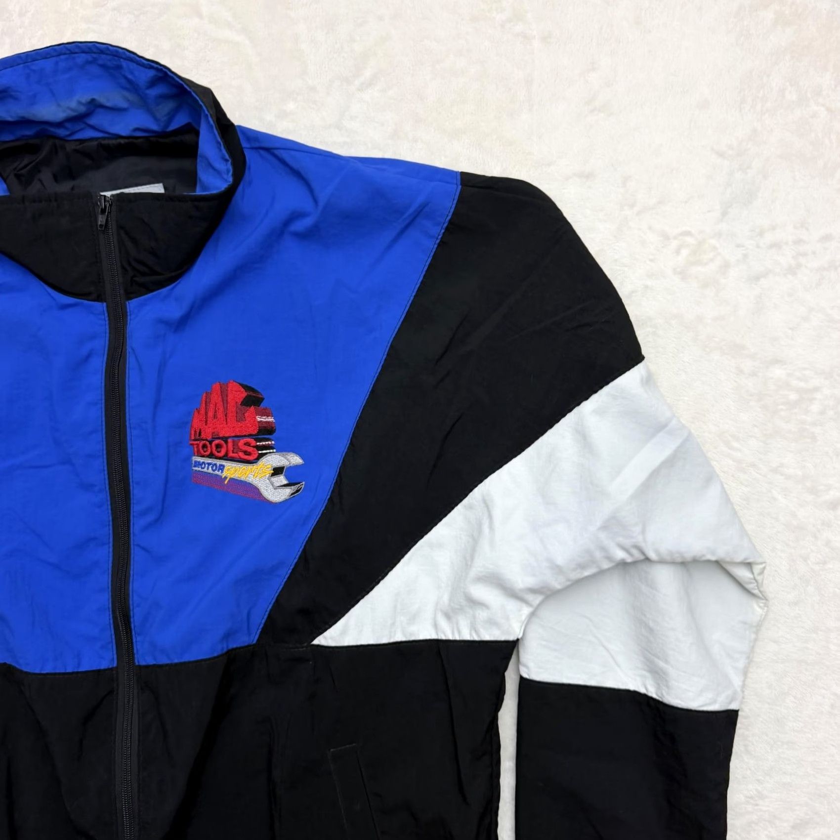 Vintage VINTAGE Mac Tools Motorsports Jacket Mens XL Blue Windbreaker USA 90s Size US XL / EU 56 / 4 - 3 Thumbnail