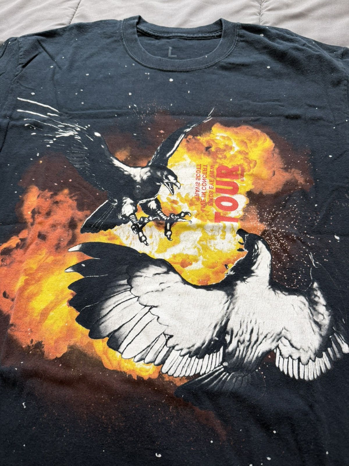 Travis Scott Travis Scott 2017 World Tour T-shirt Size US L / EU 52-54 / 3 - 2 Thumbnail