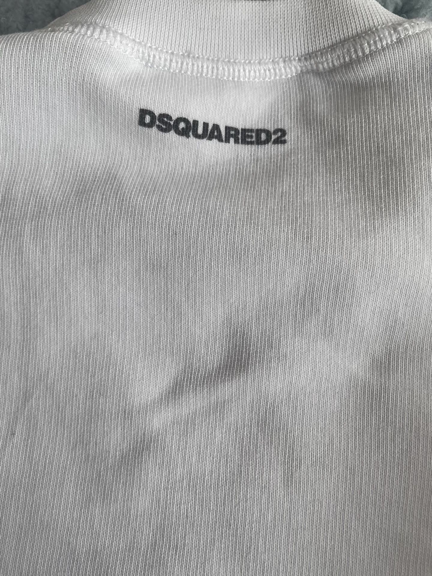 Dsquared2 DSquared2 (D2) White Night Sky Hoodie Q4 Size US S / EU 44-46 / 1 - 3 Thumbnail
