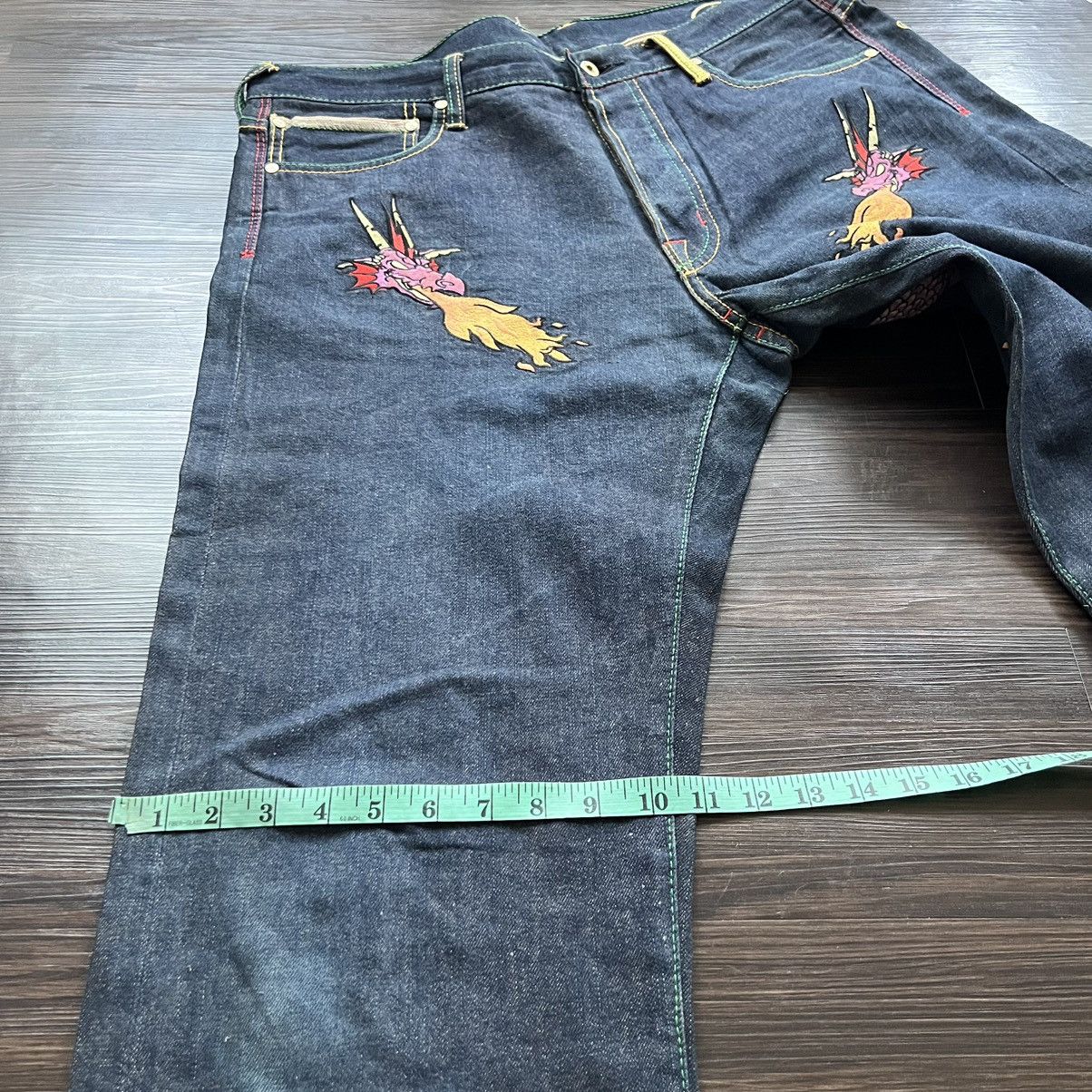 RMC Jeans 🔥 Archieves YOROPIKO MARTIN YATMING RMC DRAGON EMBROIDED Size US 38 / EU 54 - 19 Thumbnail