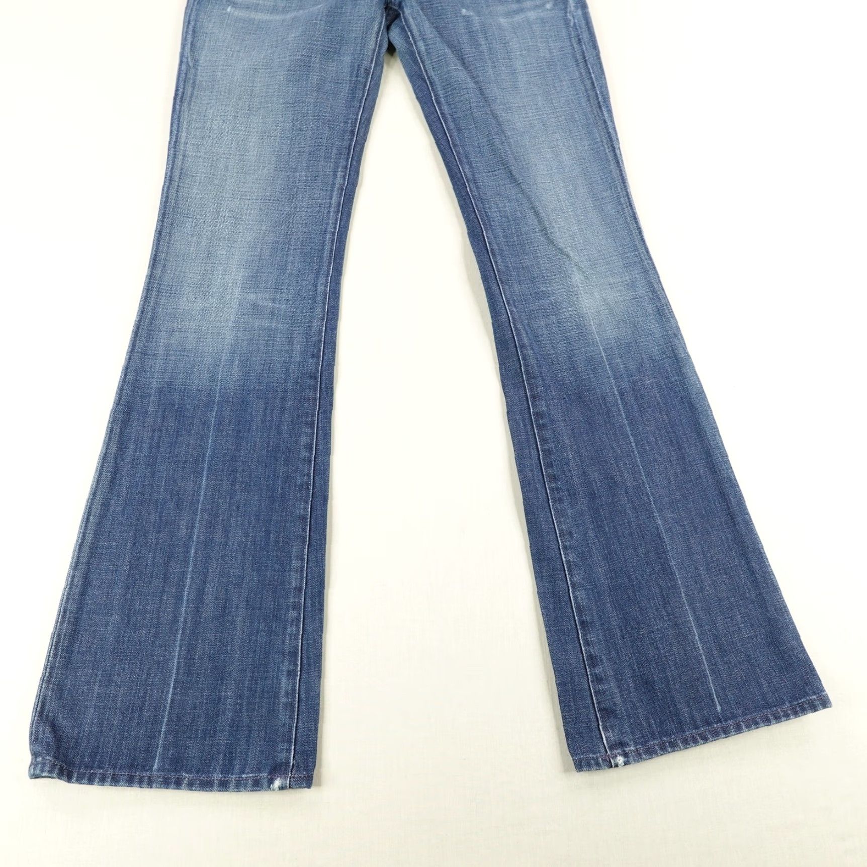 Citizens Of Humanity VINTAGE Citizens of Humanity Jeans Womens 29 Blue Denim Flare Leg Low Rise 100% Cotton Made USA Womens Jeans Size 29" - 3 Thumbnail