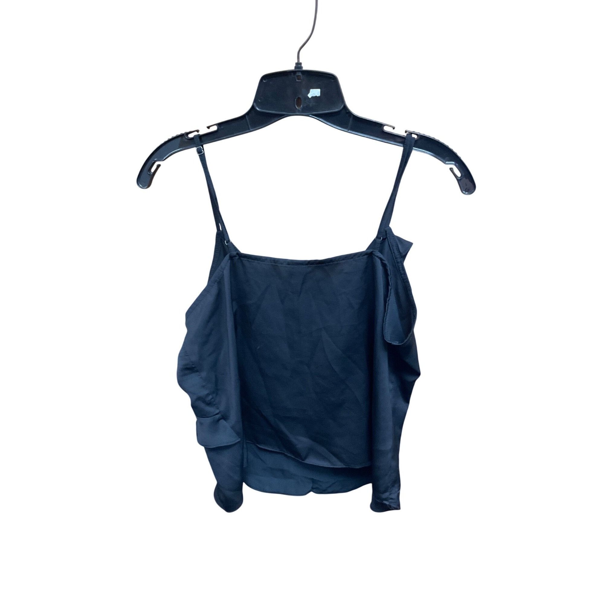 Other Women's Sleeveless V-Neck Ruffle Front Satin Cami Top - Wild Size M / US 6-8 / IT 42-44 - 7 Thumbnail