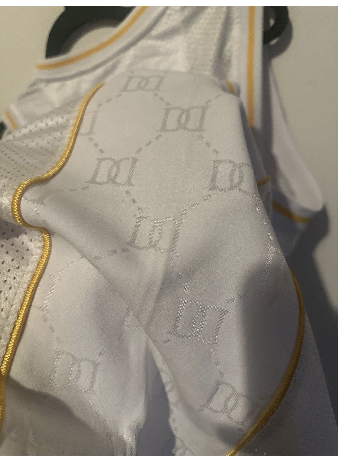 Vintage Men’s Y2K Dada Supreme Basketball Jersey White Very Rare Size US XXL / EU 58 / 5 - 5 Thumbnail