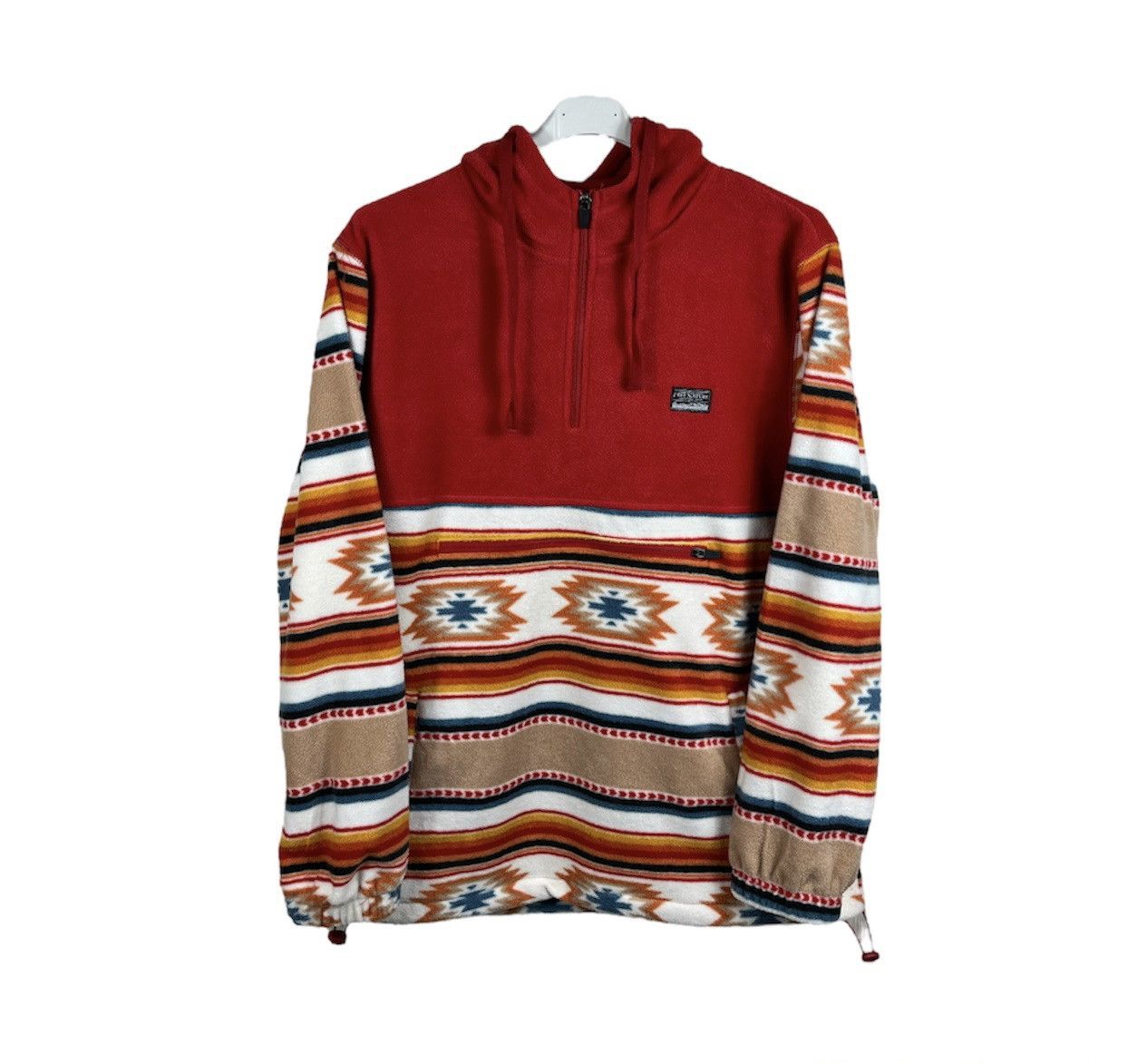 Free Nature NYC fleece sherpa native navajo aztec half zip