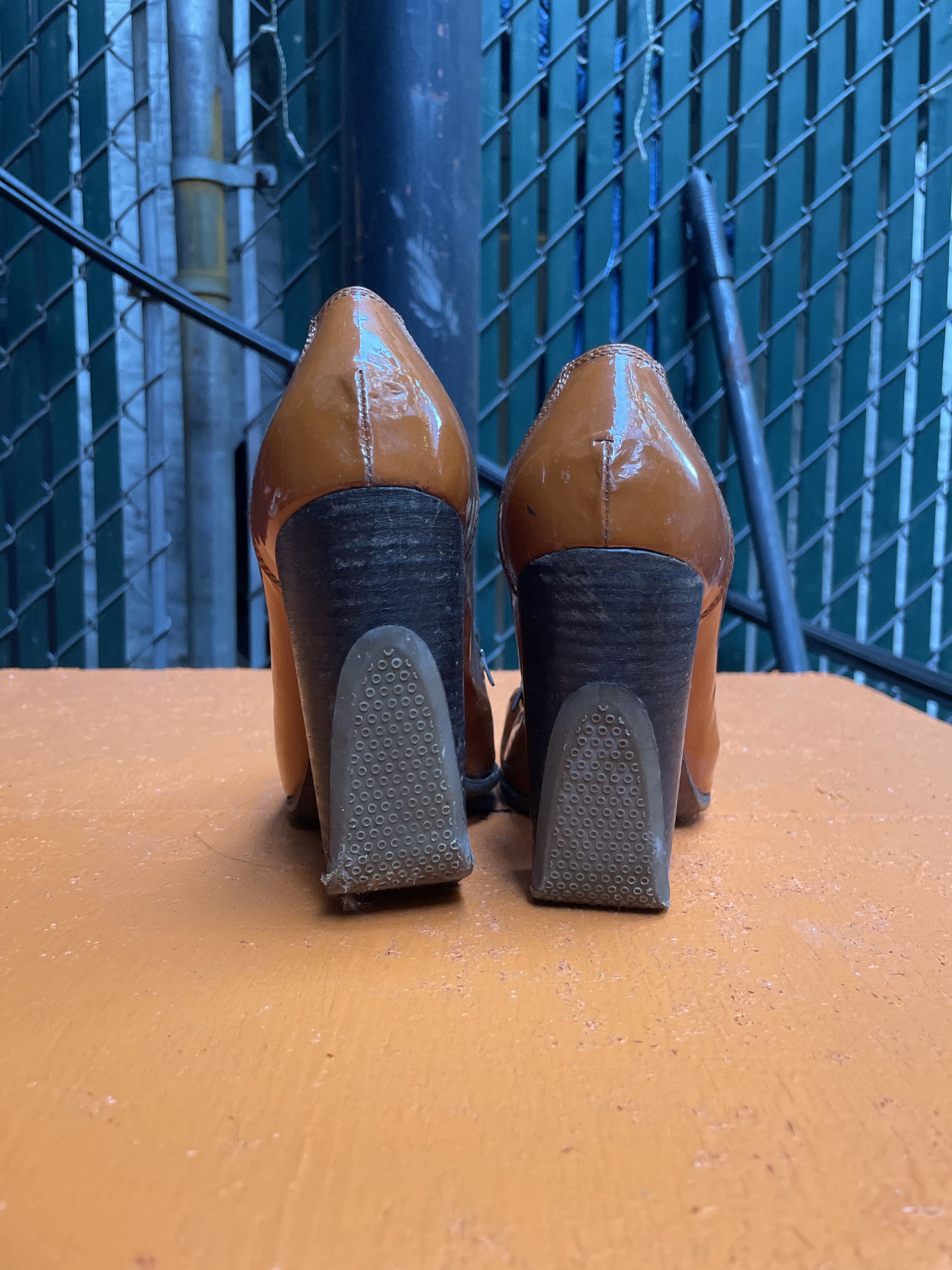 Dries Van Noten Used Dries Van Noten Zip Up Heels Size US 7 / IT 37 - 3 Thumbnail
