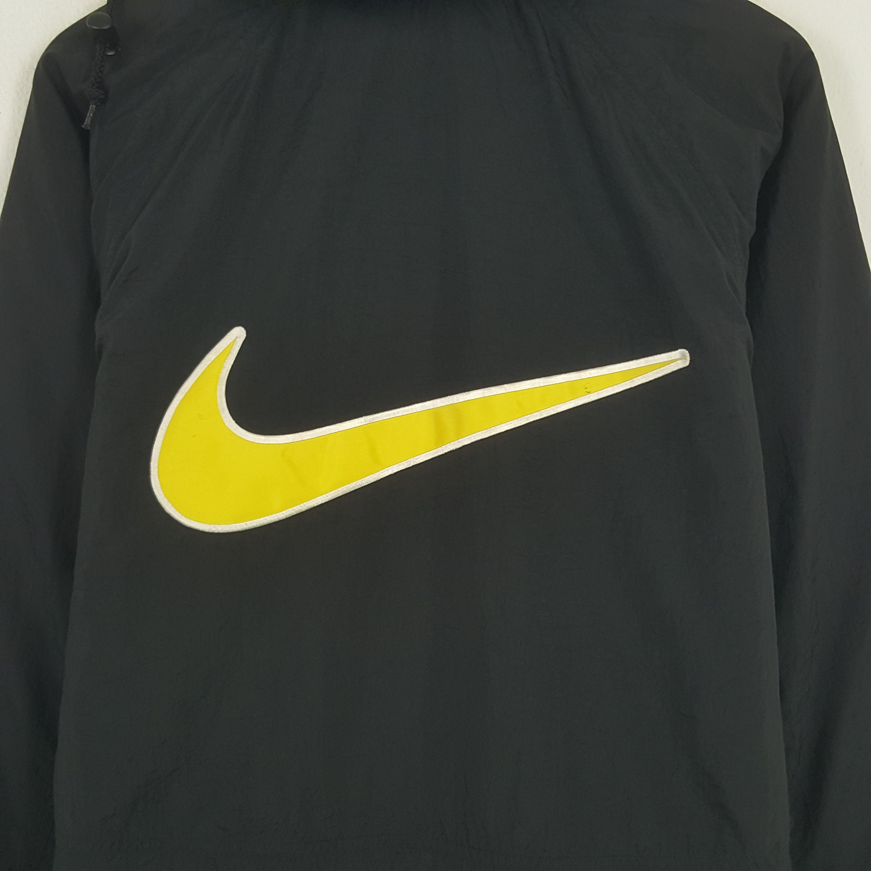 Nike × Vintage Vintage Nike Big Swoosh Windbreaker Zipper Jacket Size US L / EU 52-54 / 3 - 4 Thumbnail