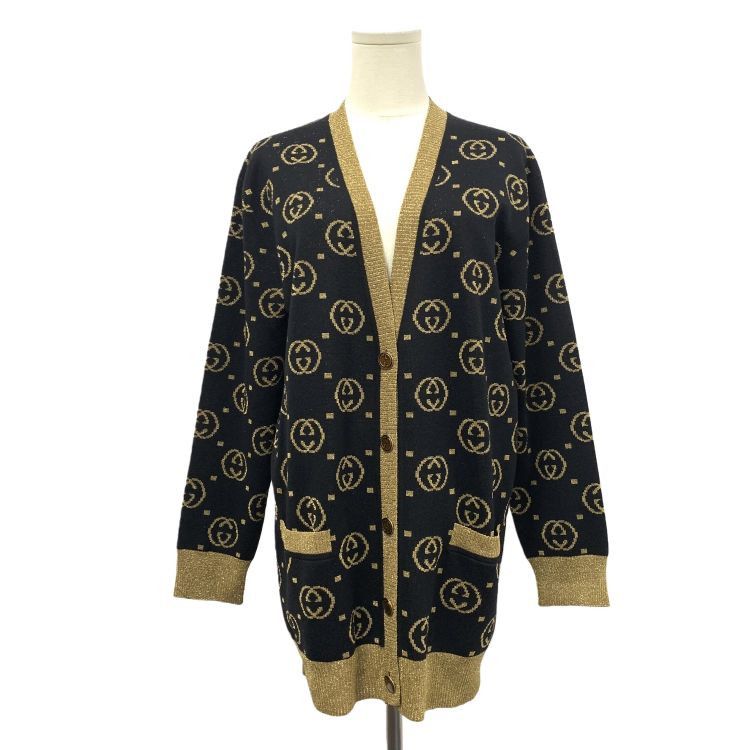 Gucci Gucci GG Logo Knit Cardigan Size XS Size XS / US 0-2 / IT 36-38 - 1 Thumbnail