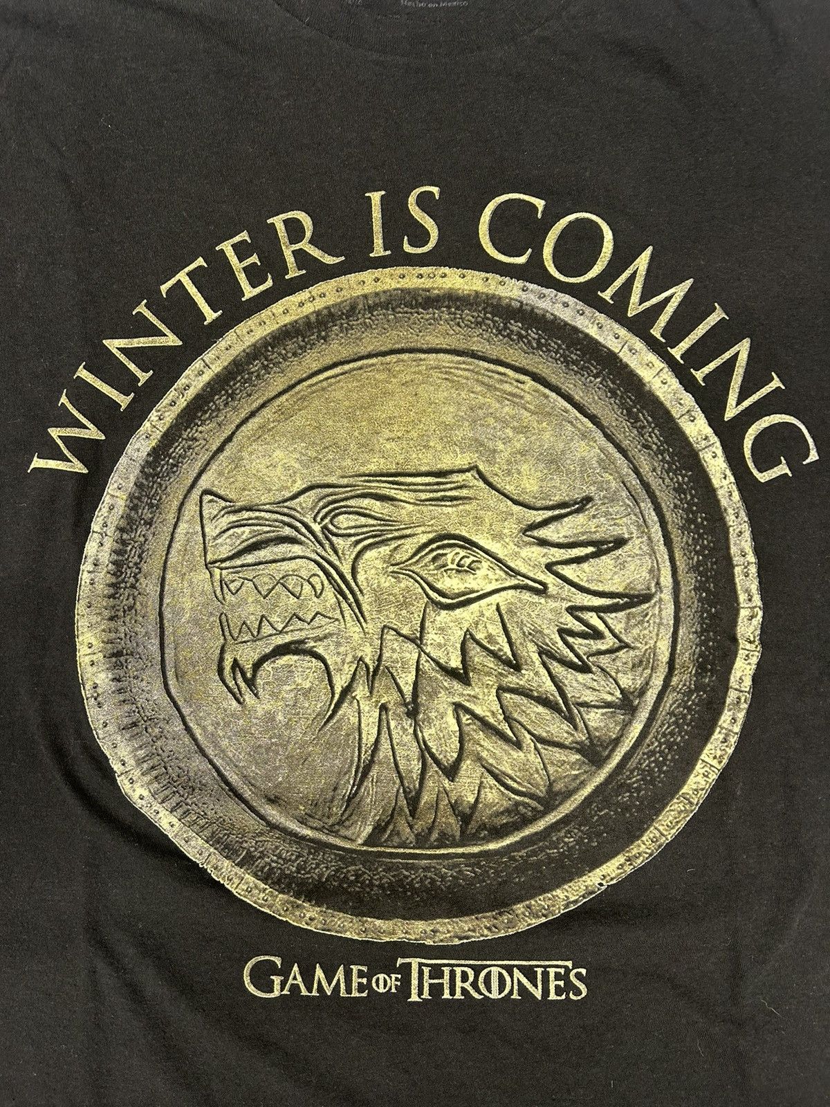 Other Crazy Vintage Y2K Game of Thrones Graphic Black Tee Shirt Size US XL / EU 56 / 4 - 2 Thumbnail