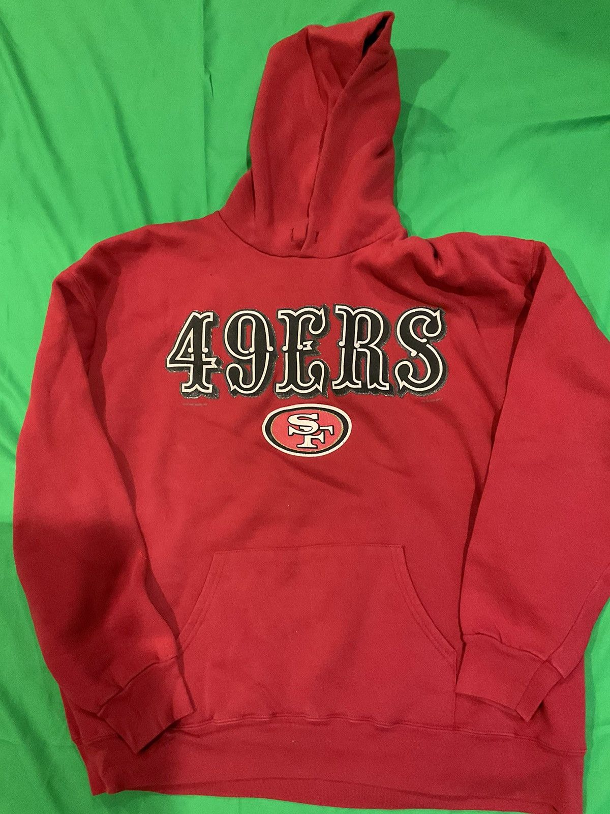NFL × Vintage Vintage 49ers Lee sport hoodie Size US XL / EU 56 / 4 - 1 Thumbnail