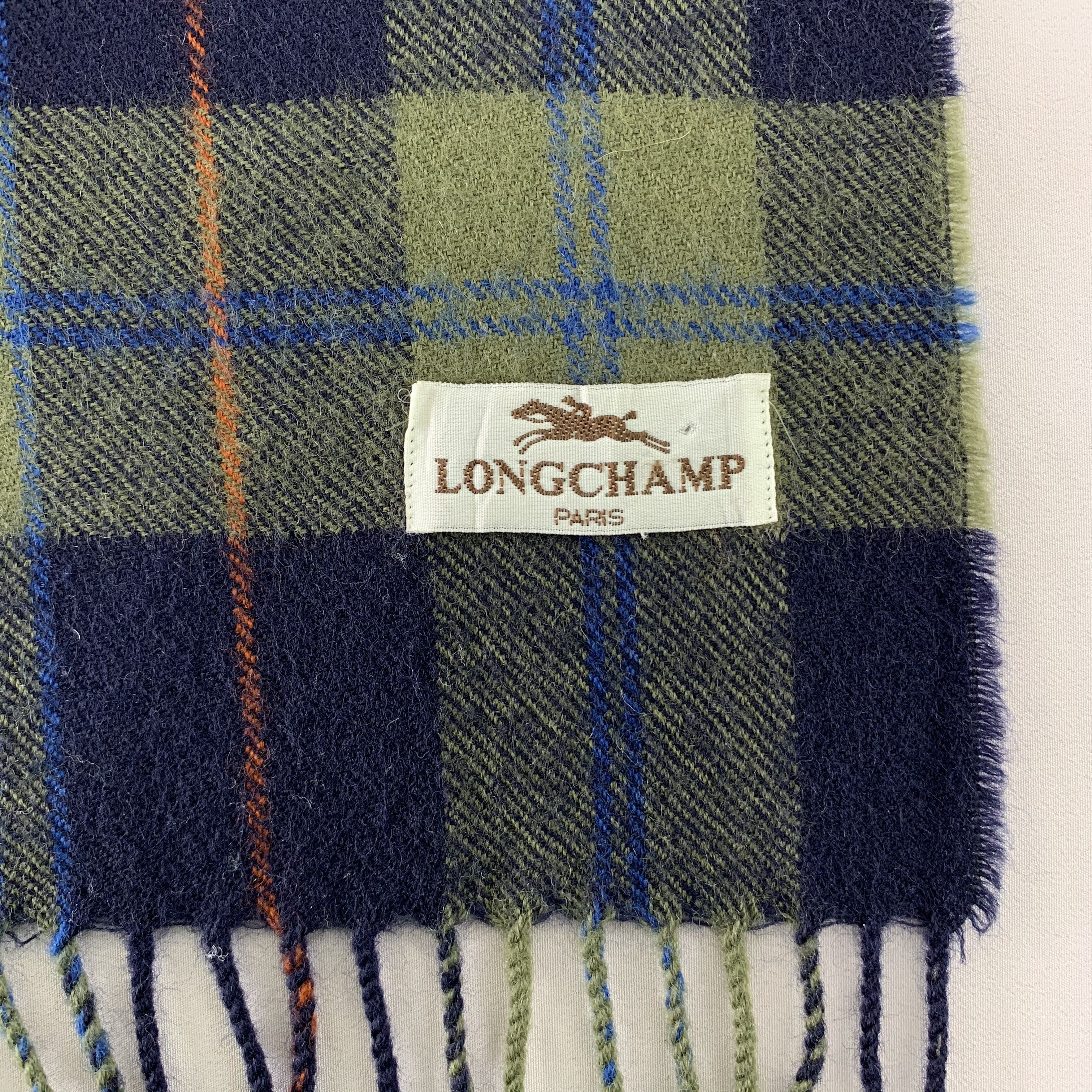 Longchamp Longchamp Scarf Wool Muffler Neck Wrap BL4298 Size ONE SIZE - 5 Thumbnail