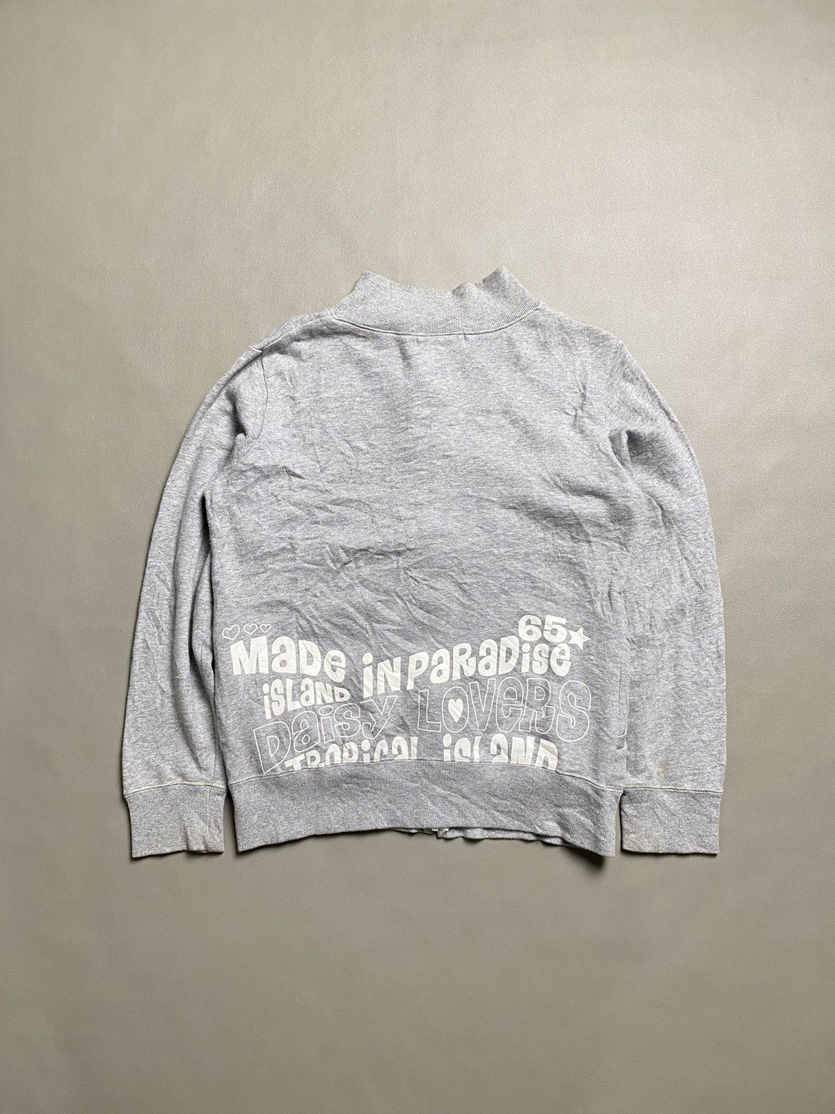 Angel Blue × Hysteric Glamour × Japanese Brand Y2K Daisy Lovers Zip Sweater Size L / US 10 / IT 46 - 3 Thumbnail