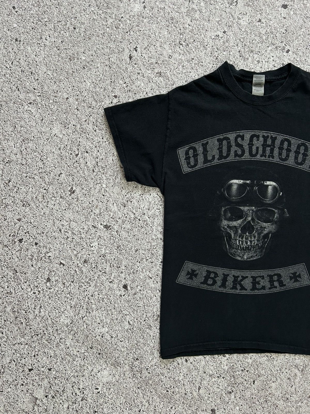 Harley Davidson × Vintage × West Coast Choppers Vintage 90’s Skull Choppers Old Schools Biker T-Shirt Size US M / EU 48-50 / 2 - 3 Thumbnail