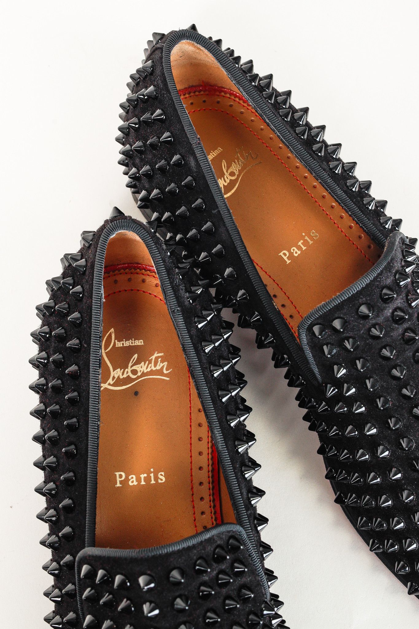 Christian Louboutin Christian Louboutin Dandelion Spikes Veau Velours Loafer Size US 9 / EU 42 - 9 Thumbnail