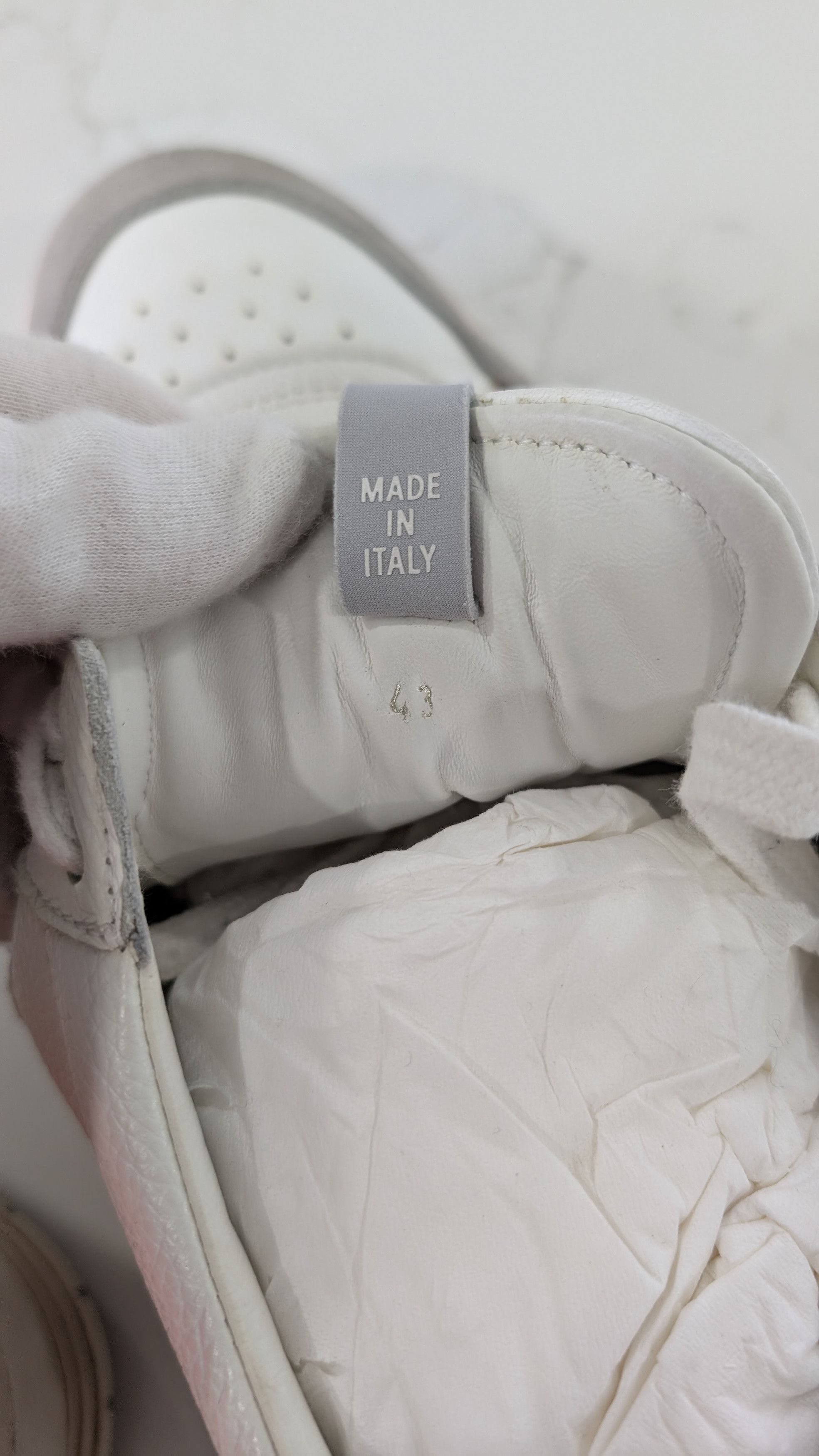M.Gemi M. Gemi The Trattare Uomo White Sneakers Men's 43 EU 10 Size US 10 / EU 43 - 12 Thumbnail